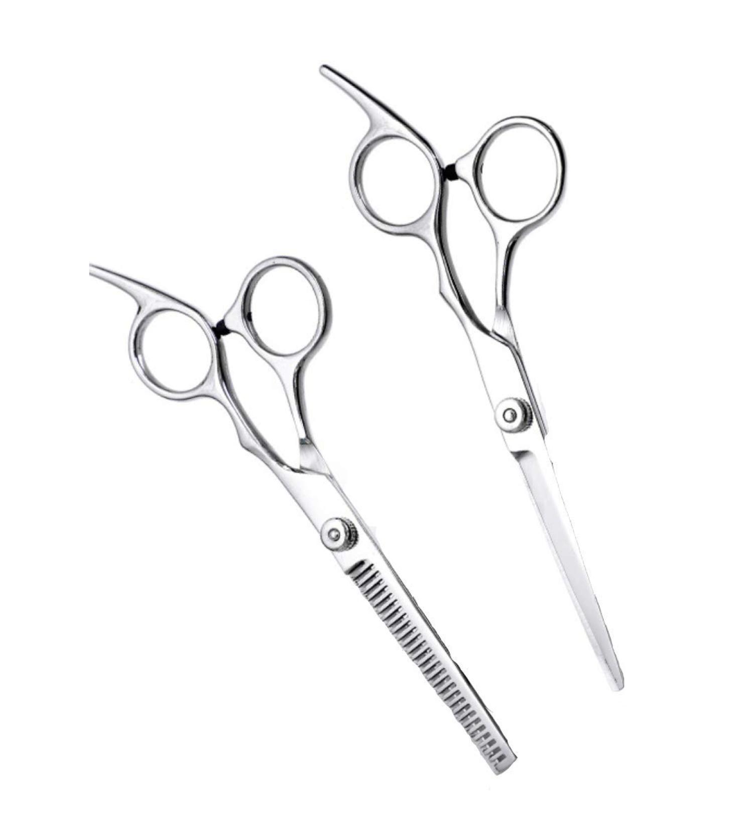 Professional Hairdressing Barber Scissors Set BEEXY 6" Teeth Thinning Cutting Scissors & Hair Cutting Scissors Shears for Barber Salon for Women Kids Men - Buy Online on GoSupps.com