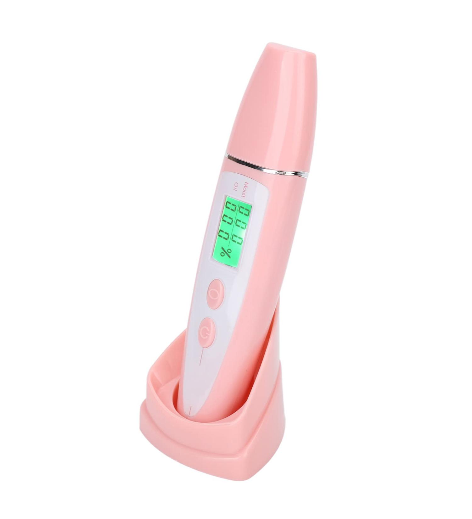 Testeur de peau du visage affichage intelligent soins de la peau stylo d tecteur num rique Portable corn om tre pour Salon de beaut domicile blanc (redness) - Buy Online on GoSupps.com