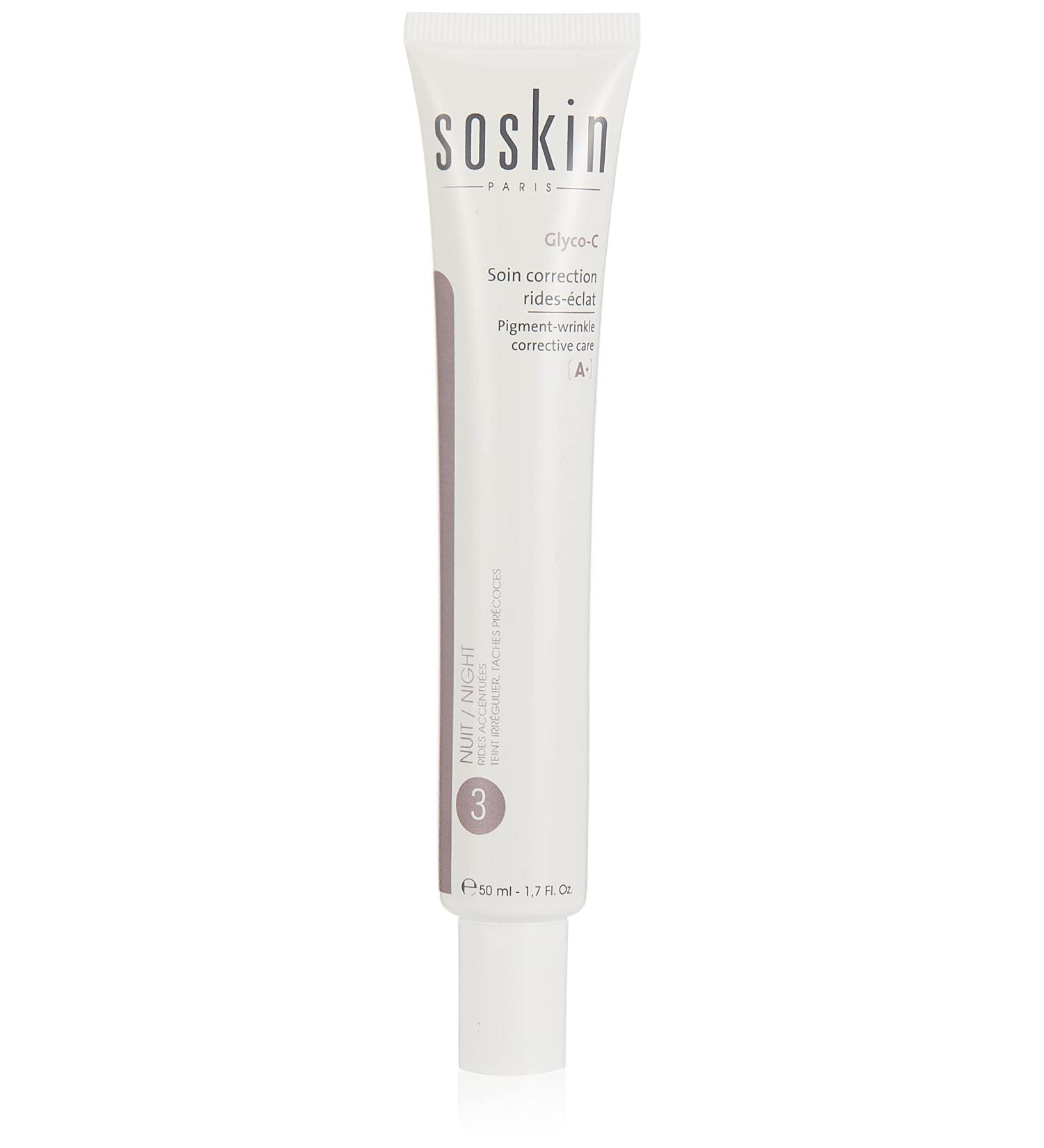 SOSkin GlycoC Correction care wrinkle shine 50 ml - Buy Online on GoSupps.com