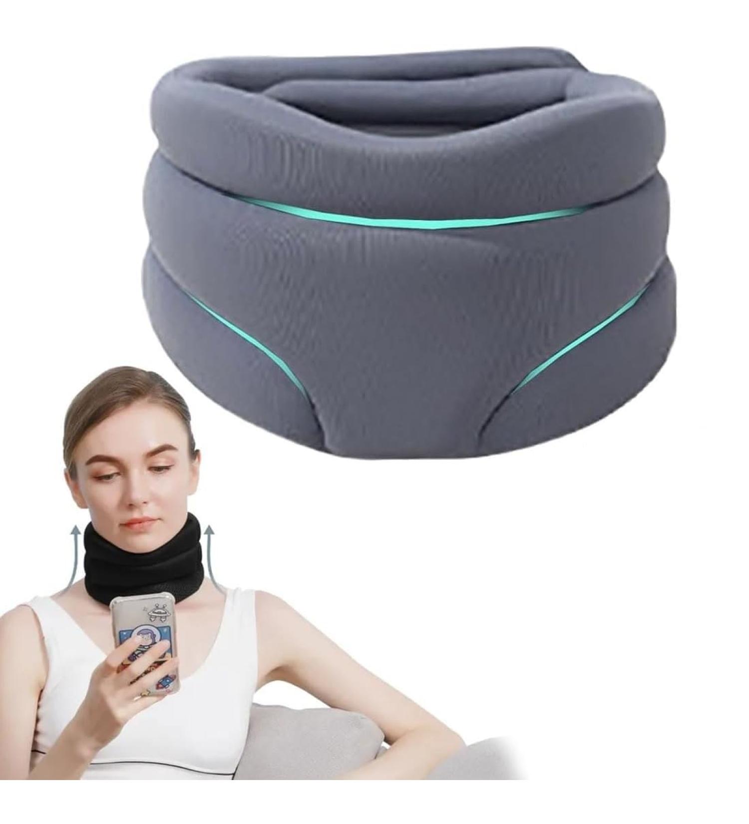 Cervicorrect Neck Brace Neck Brace for Snoring Neck Brace for Neck Pain and Support Posture Sleeping yl-105023(Color:2pcs Grey) - Buy Online on GoSupps.com