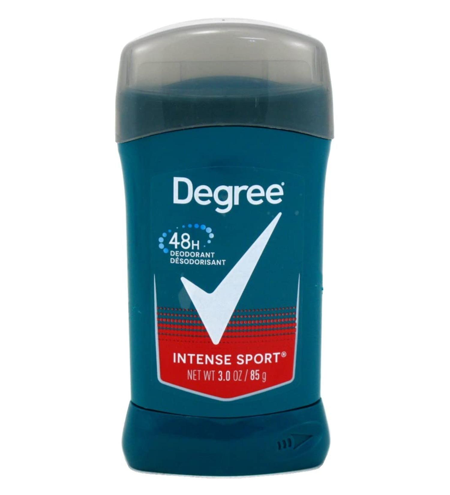 Degree Deodorant 3 Ounce Mens Time Released Intense Sport (88ml) (3 Pack) - Buy Online on GoSupps.com
