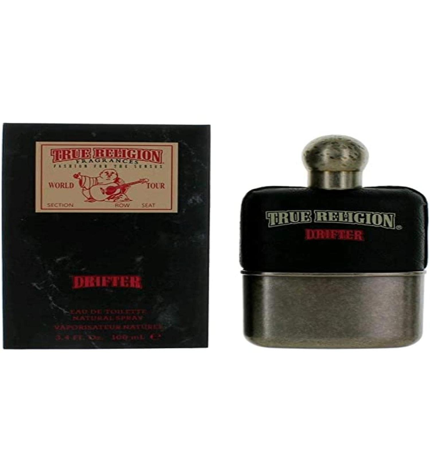 True Religion Drifter Eau de Toilette 3.4 Oz for Men 3.4 Fl Oz (Pack of 1)