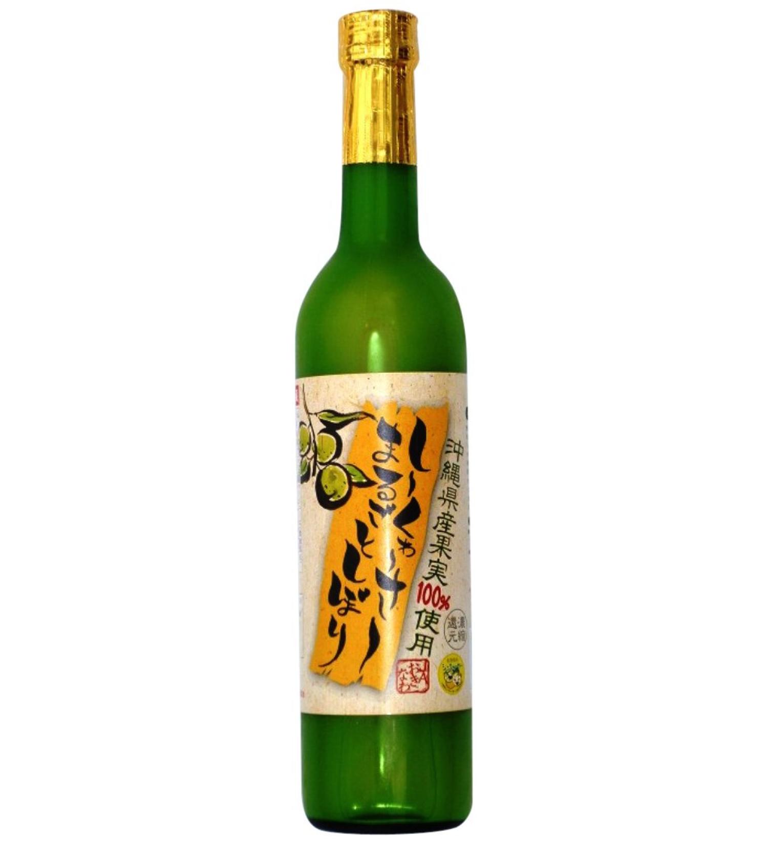 JA Okinawa Shikuwasa whole squeezed 100% 500ml