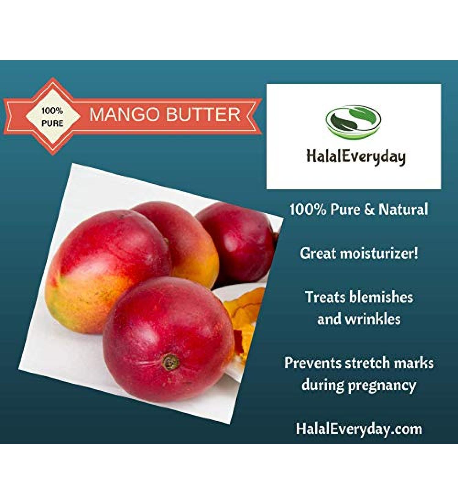 Raw Mango Butter 8oz - Expeller Pressed Refined & Ideal for Body Butters | Shop Internationally - Buy Online on GoSupps.com