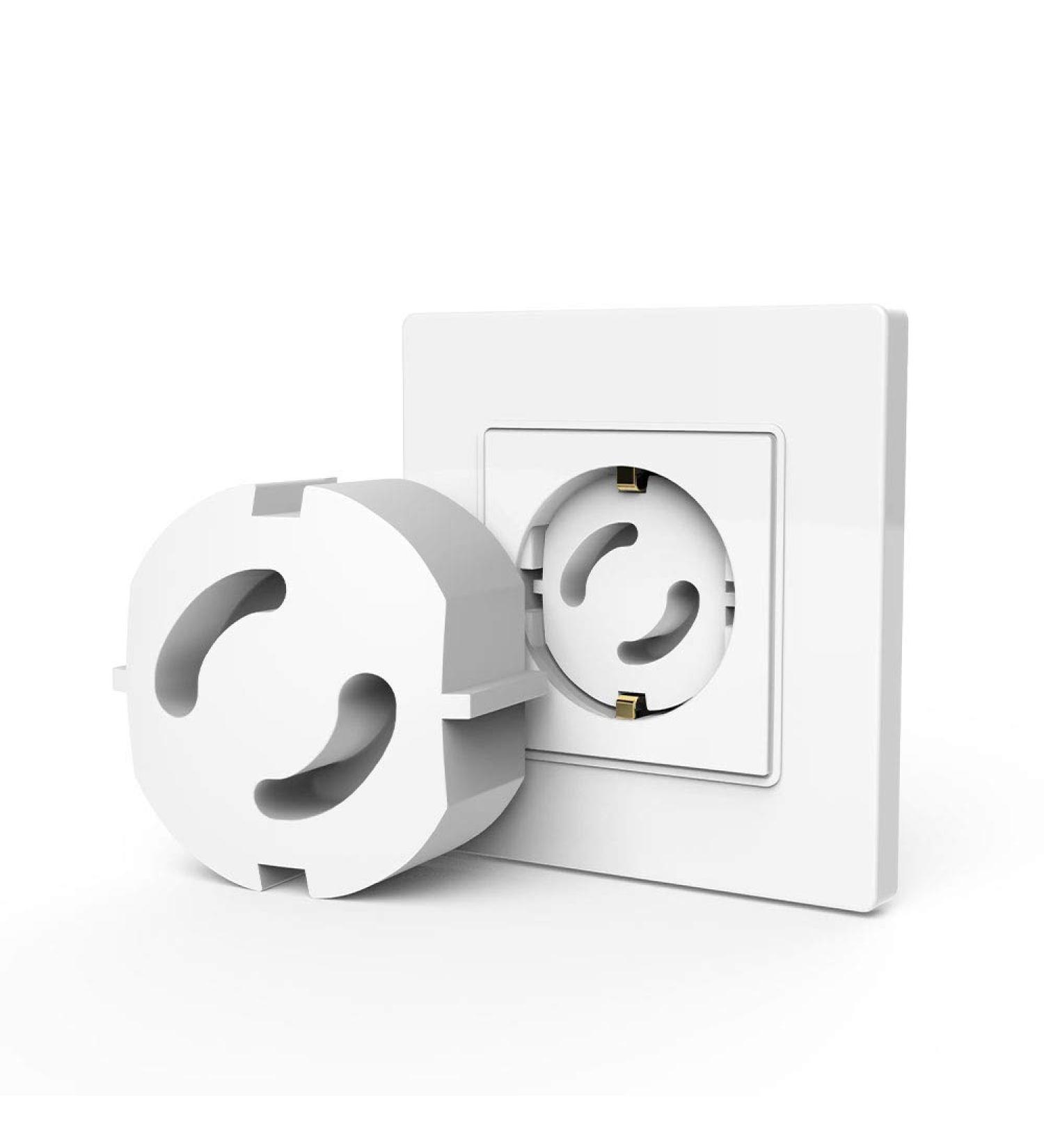 Child Safety Socket Locks - 20 Pack Baby Proofing Socket Protection with Rotating Mechanism - Buy Online on GoSupps.com