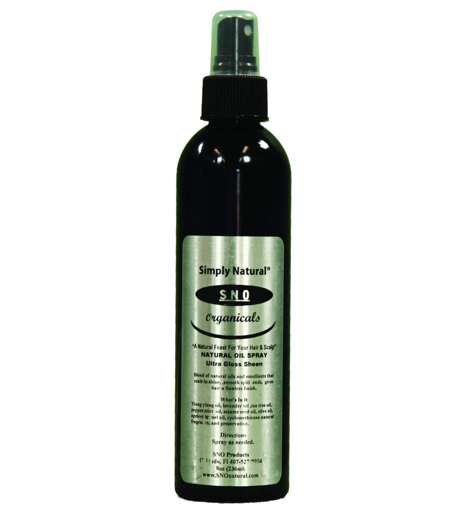 Simply Natural Organicals SNO Dreadlock Oil Spray - Nourishing and Rejuvenating Formula - Buy Online on GoSupps.com