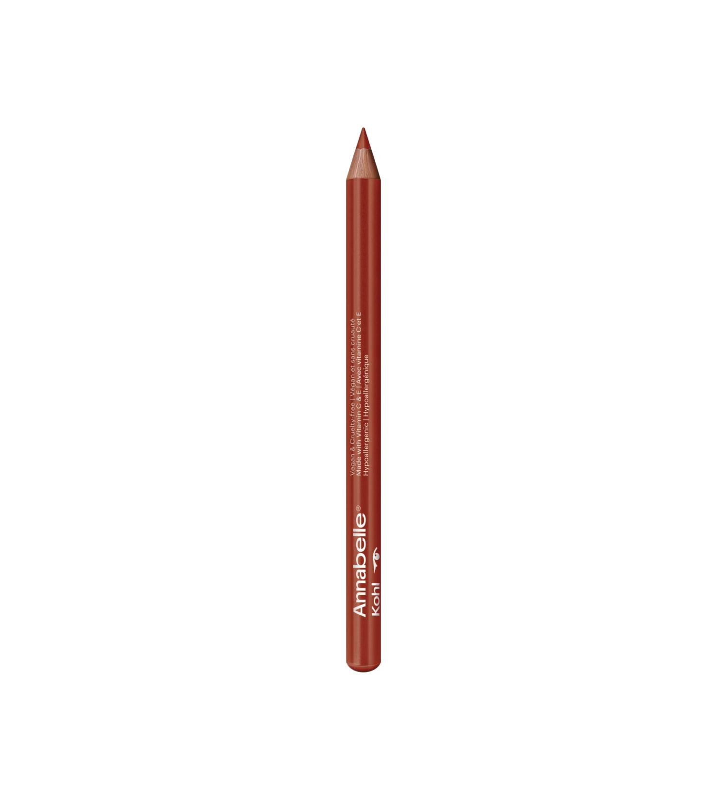 Annabelle Vegan Kohl Eyeliner Matte Finish 67 Terracotta Twist Intense Colour Payoff Long-Lasting Cruelty-Free Paraben-Free Silicone-Free Fragrance-Free Hypoallergenic 1.14 g Matte 67 Terracotta Twist - Buy Online on GoSupps.com