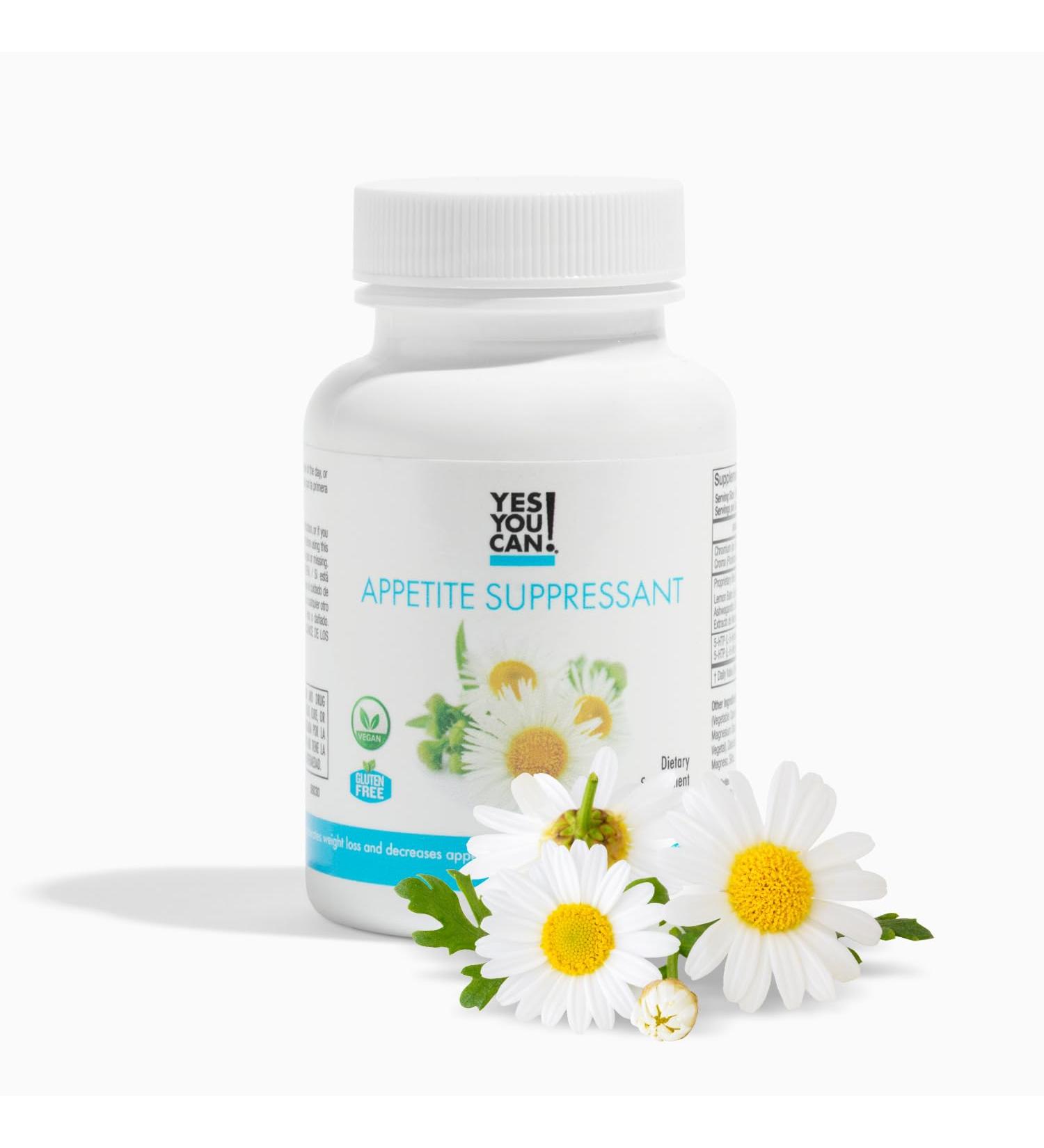 Yes You Can! Appetite Support for Body Weight Management - Healthy Relationship with Food - Includes Natural Ingredients: 5-HTP Lemon Balm Chamomile Extract - 30 Capsules 1 Pack Lemon 30 Count (Pack of 1) - Buy Online on GoSupps.com