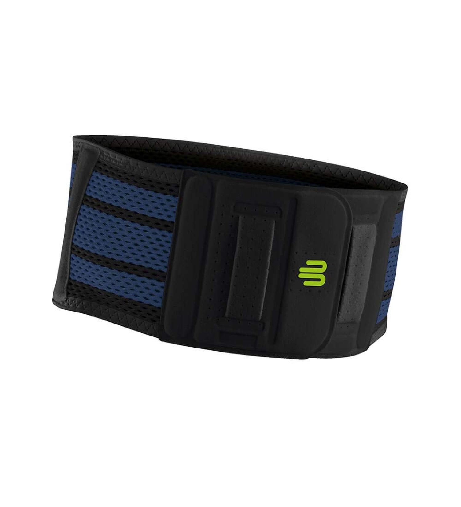 Bauerfeind Sports Back Support - Breathable Compression - Anatomically Contoured Pad - Air Knit Fabric - Black Medium - Buy Online on GoSupps.com