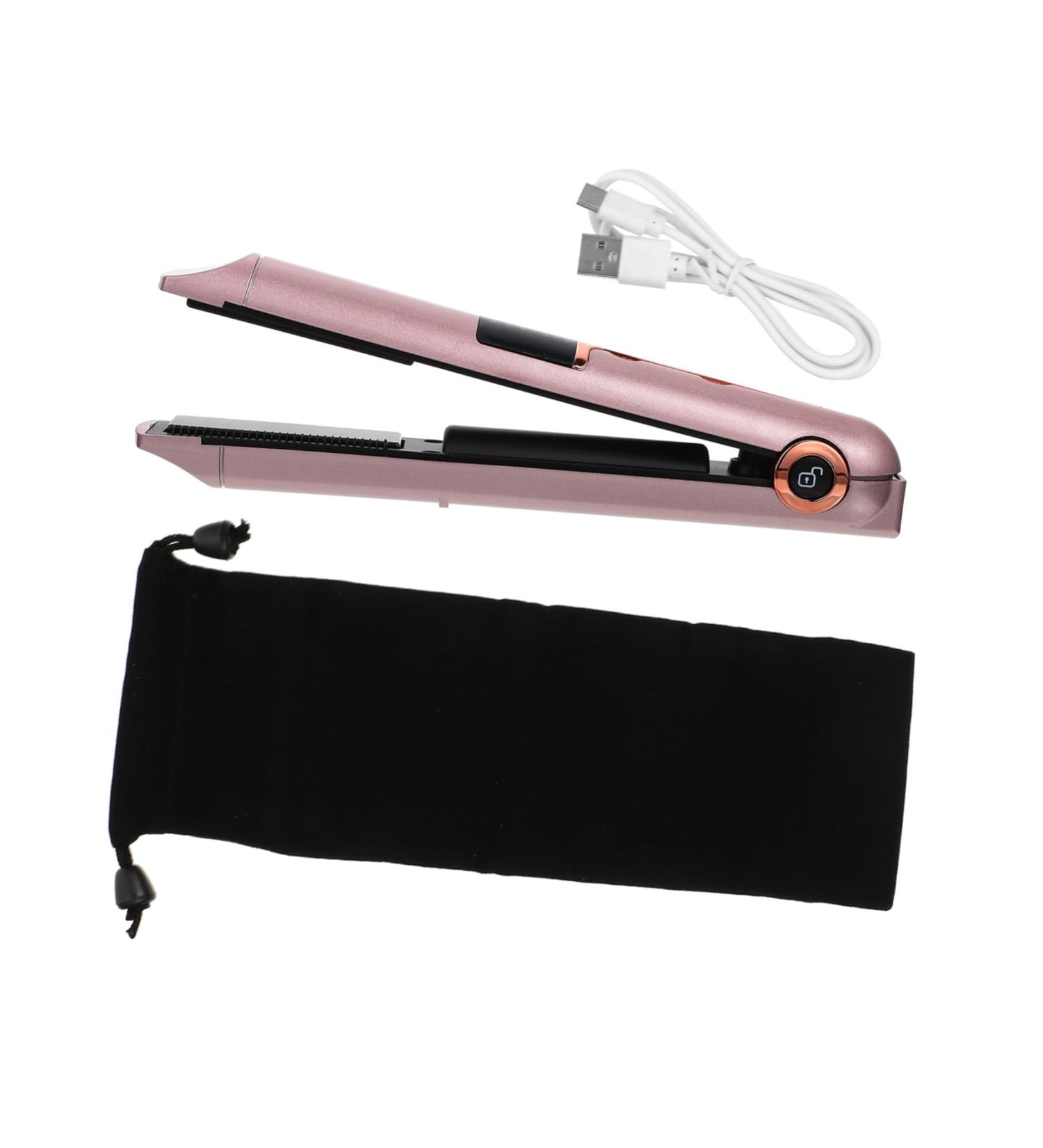 Baluue Curling Iron Hair Styling Irons Mini Hair Curling Wand Mini Curler Curling Wand for Hair Styling Abs 21X4X3.5CM Golden - Buy Online on GoSupps.com