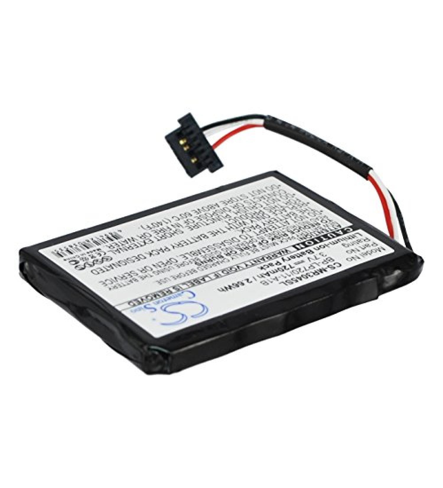 Replacement Battery for Becker Traffic Assist Pro Z250 Z099 Transit 50 - 720mAh/3.7V Compatible Battery - Buy Online on GoSupps.com