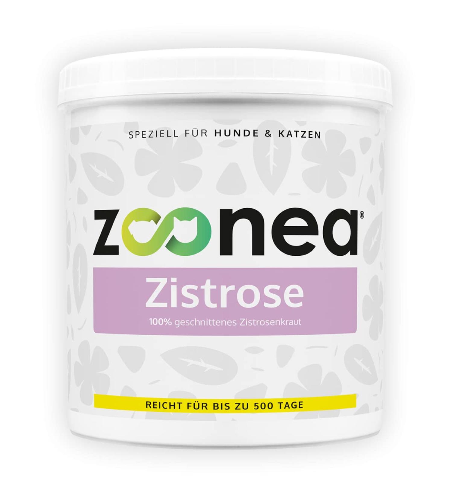 Zoonea Cistus 250g - Immune & Respiratory Booster for Dogs & Cats | 100% Pure Cistus Herb for 500 Days - Buy Online on GoSupps.com
