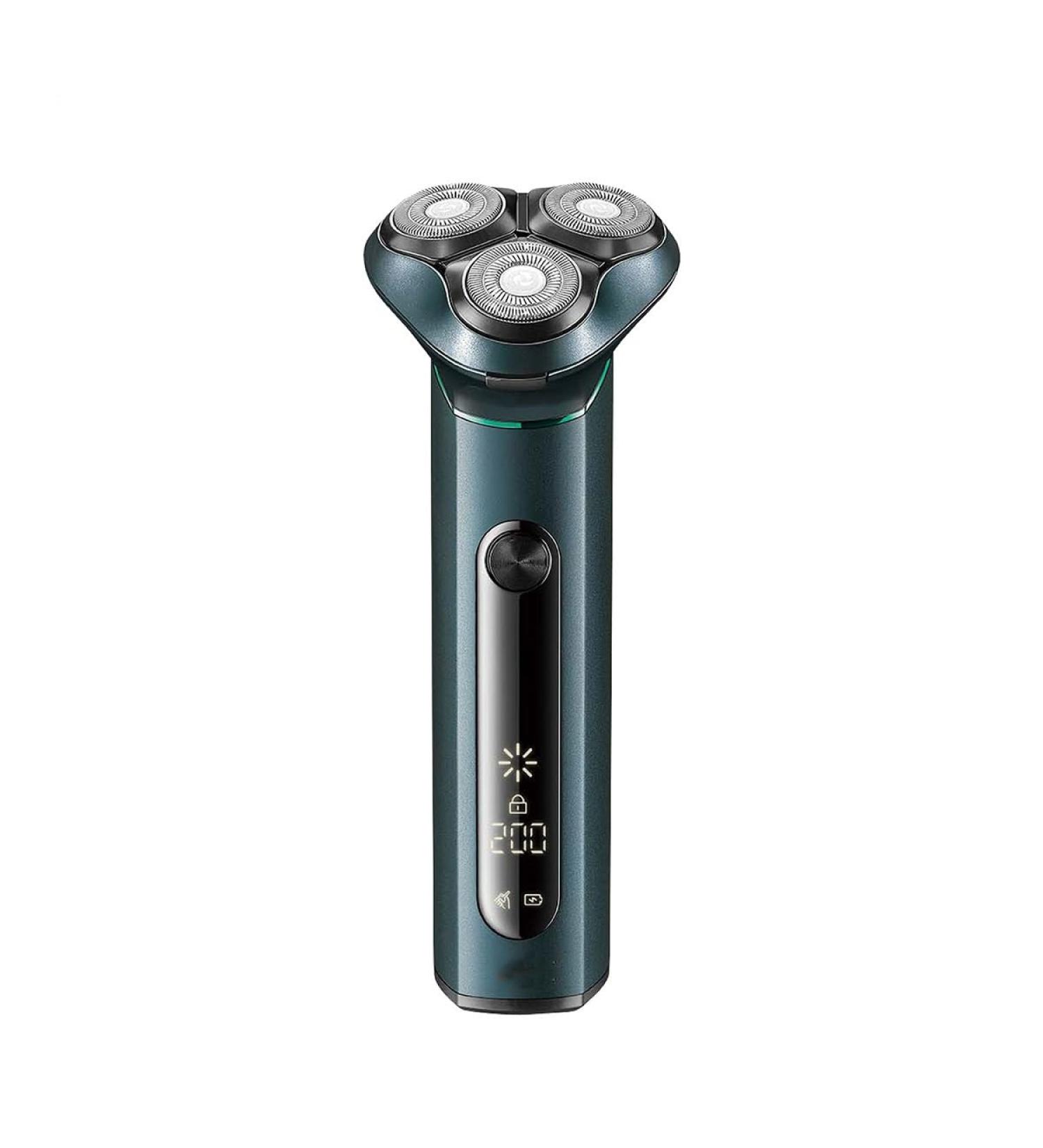 Buy Waterproof Electric Head Shaver for Men - 3D Rotary Razor & Professional Beard Trimmer - USB Rechargeable & Travel Ready - Buy Online on GoSupps.com