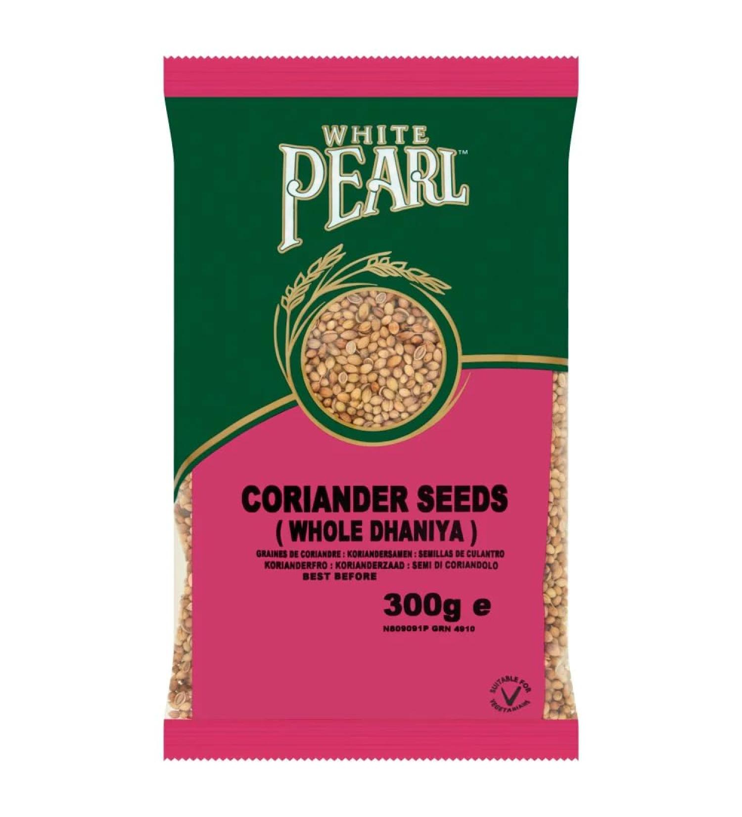 White Pearl Coriander Seeds 300g