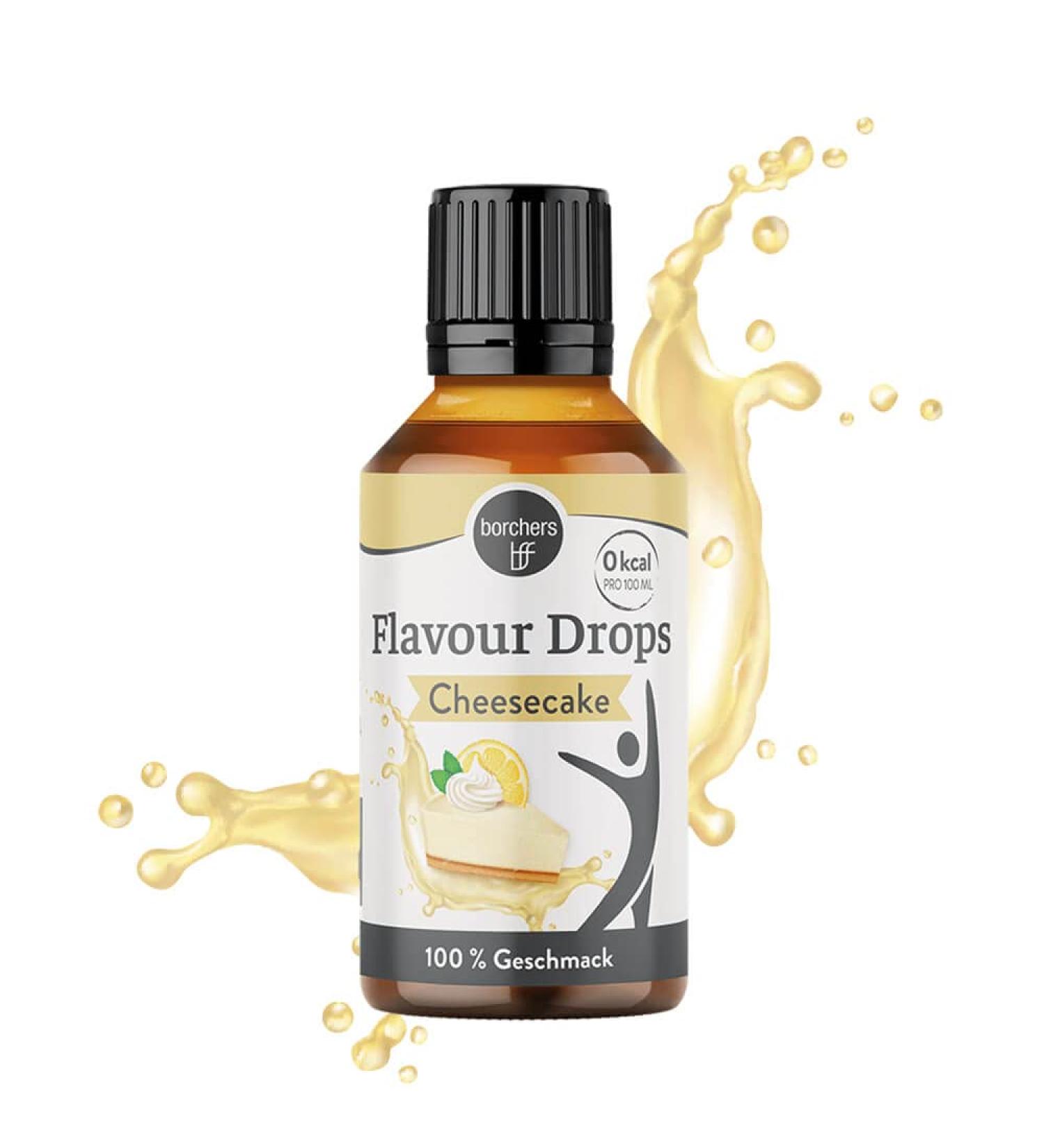 Borchers Flavor Drops Cheesecake - 0 Calories for Cooking & Baking - 30ml | International Shipping - Buy Online on GoSupps.com