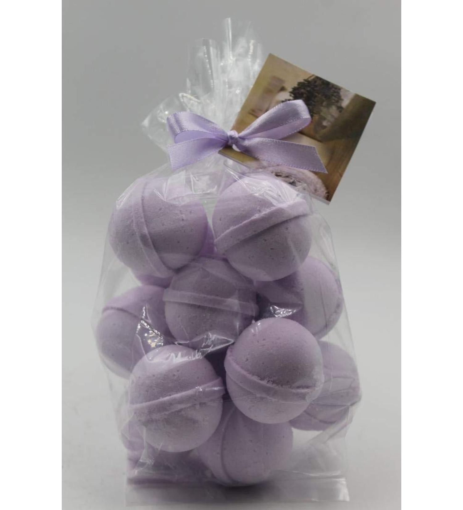 SpaPure Lavender Chamomile Bath Bomb - 14 Fizzies with Shea Butter for Ultra Moisturizing | 12 Oz - Ideal for Dry Skin - Buy Online on GoSupps.com