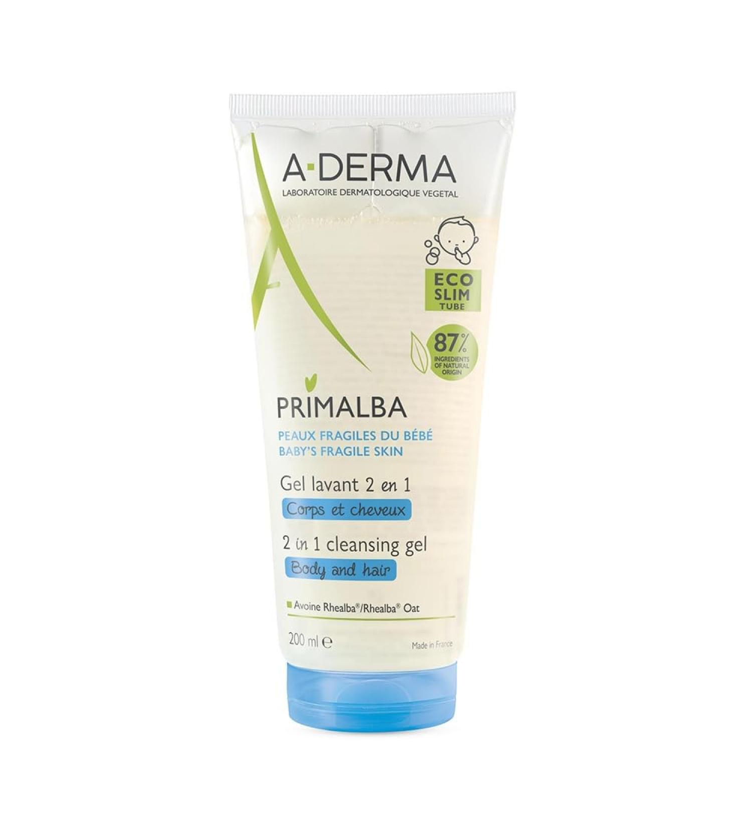 A-Derma A-Derma Primalba Lenisce Cleansing Gel 2 in 1 Detergent and Protection 200 ml