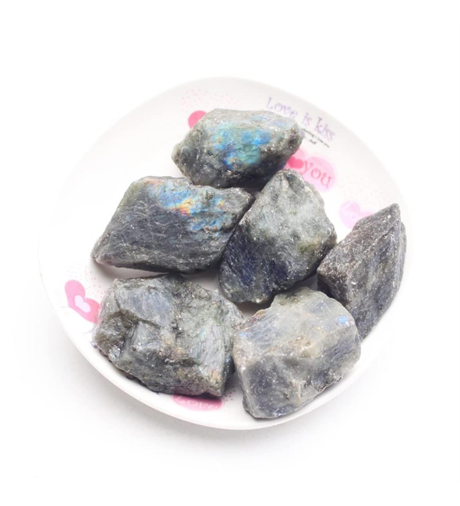 Crystal 100g Natural raw Labradorite Tumbled Stone Rough Stones Quartz Crystals Stone - Buy Online on GoSupps.com
