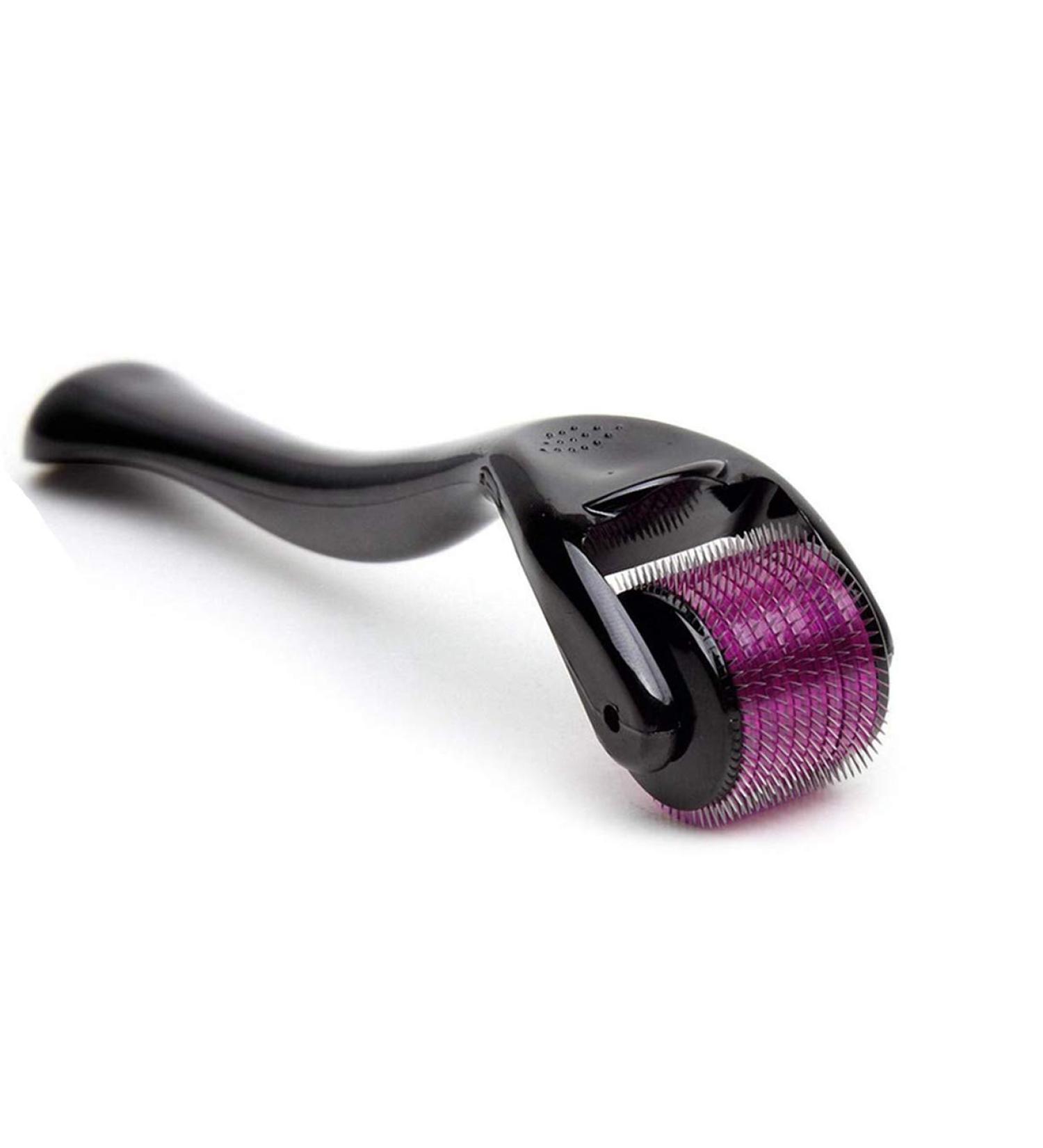 540 Titanium Microneedle Derma Roller Skin Care for Face Facial Wrinkles Hair Loss Stretch Marks Hair Regrowth Micro Needles Professional Microneedling Derma Needling Kit with Case (2.0 mm) - Buy Online on GoSupps.com