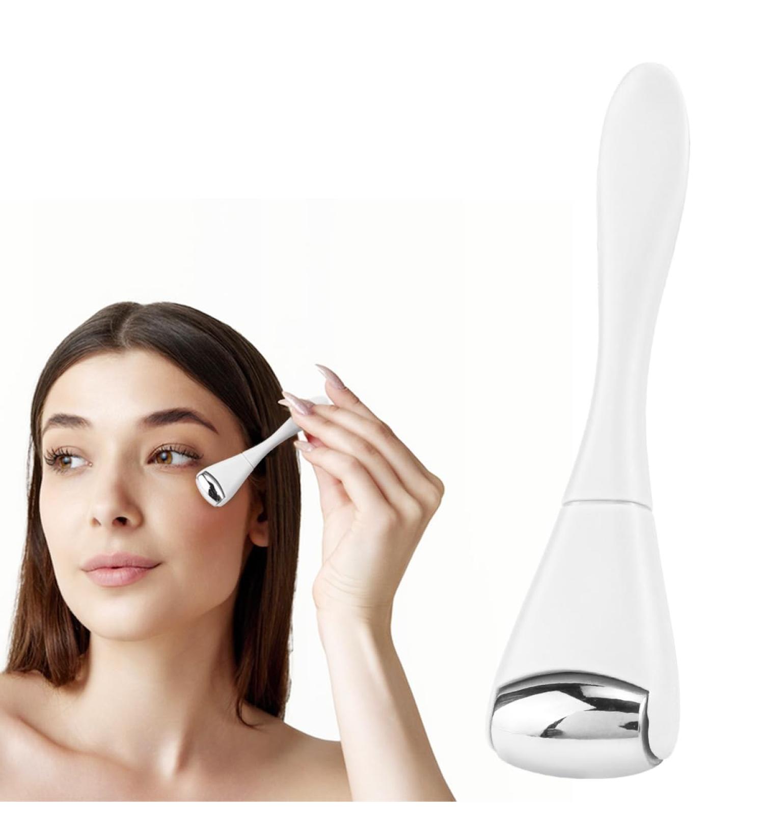 Mini Ice Roller - Handheld Facial Massage Tool for Puffiness Relief | Eye Cream Applicator | Skin Care Essential - Buy Online on GoSupps.com