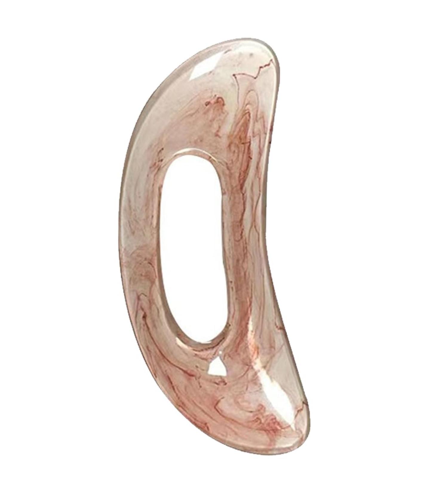 NTRUXZP Gua Sha Massage Device - Larger Plastic Scraping Tool for Back Neck Face & Leg Massage | Muscle Relaxation & Pain Relief Fatigue Removal - Pink - Buy Online on GoSupps.com