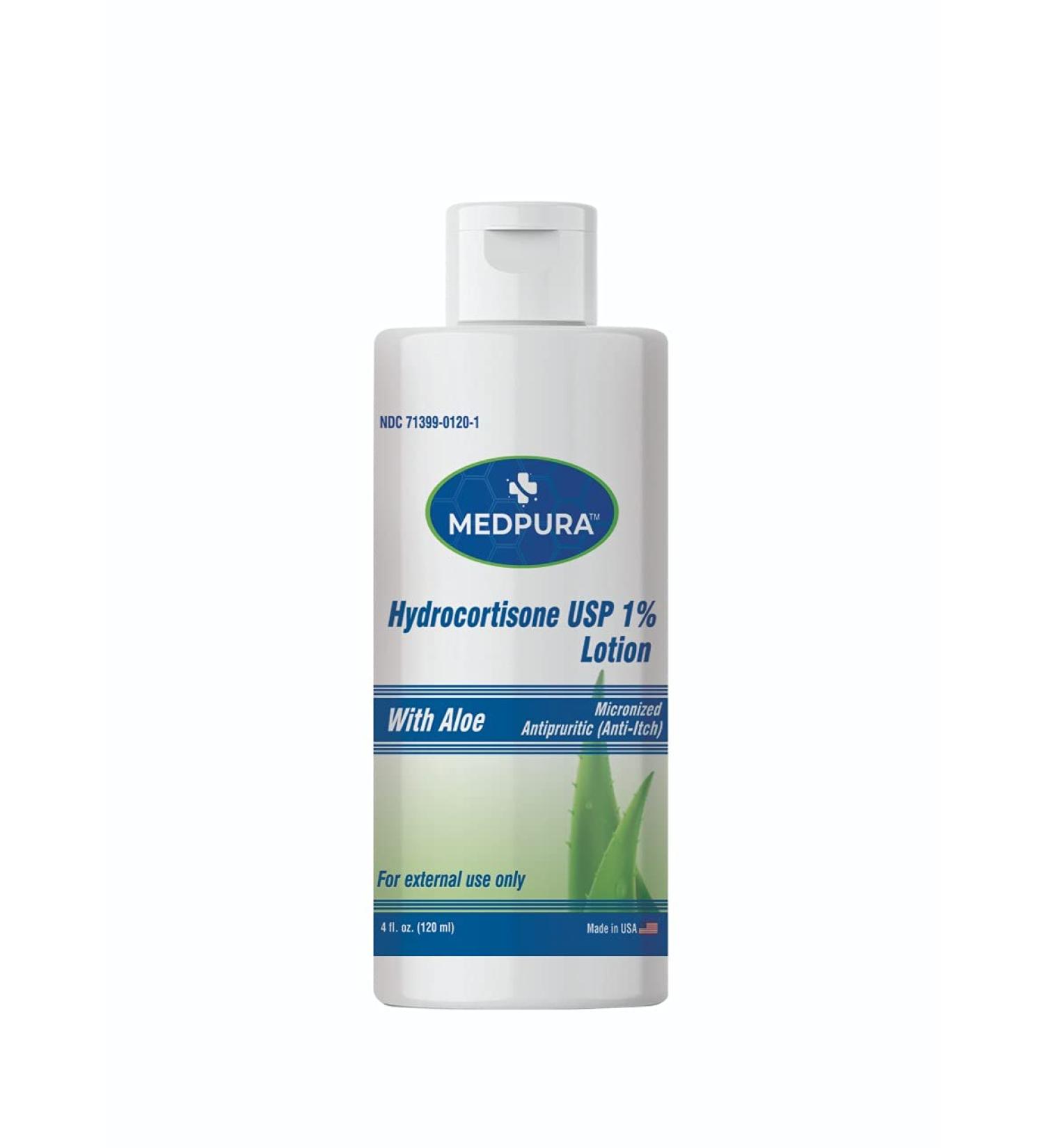 Akron Hydrocortisone 1% Lotion 120ml - Fast-Acting Relief for Skin Irritation - Buy Online on GoSupps.com