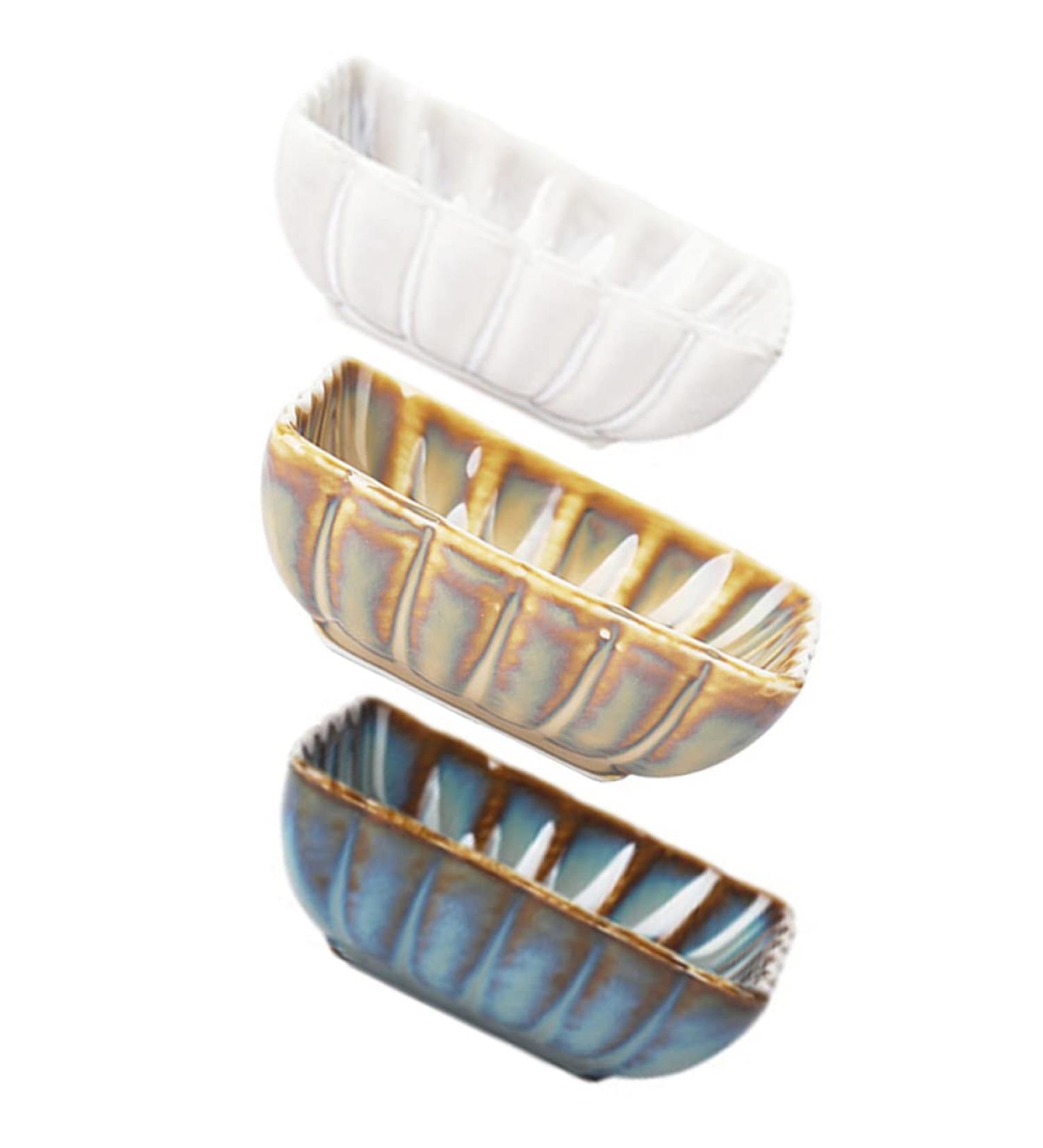 for Storage Condiments Home Sushi Dipping Household Ceramic Square Ketchup Dishes Vinegar Kitchen Serving Porcelain BBQ Mini Snack Bowls Decorative Plates Condiment Side - Buy Online on GoSupps.com