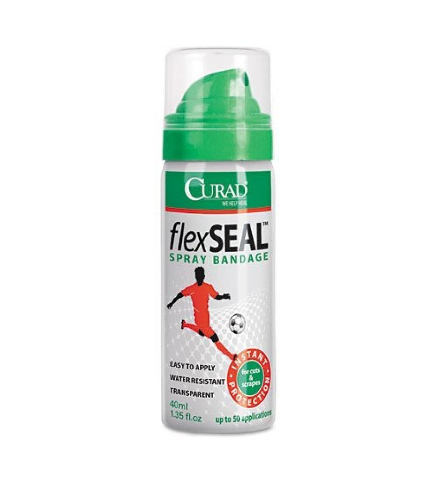 Curad FlexSeal Spray Bandage 1.35 oz (Pack of 5)