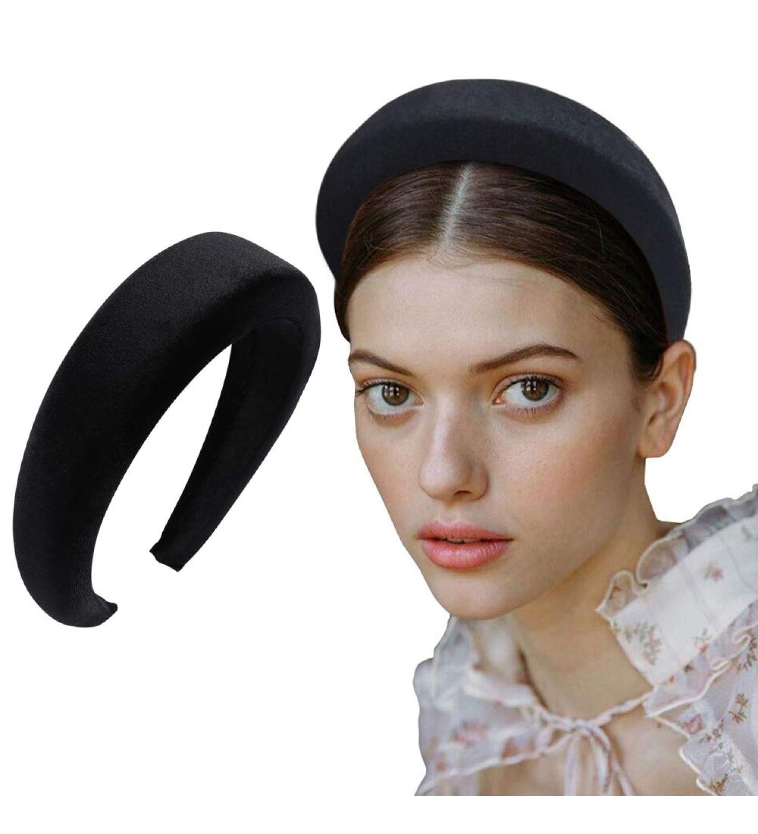 OAOLEER Velvet Padded Headband - Wide Fashion Hair Accessories for Women - Buy Online on GoSupps.com