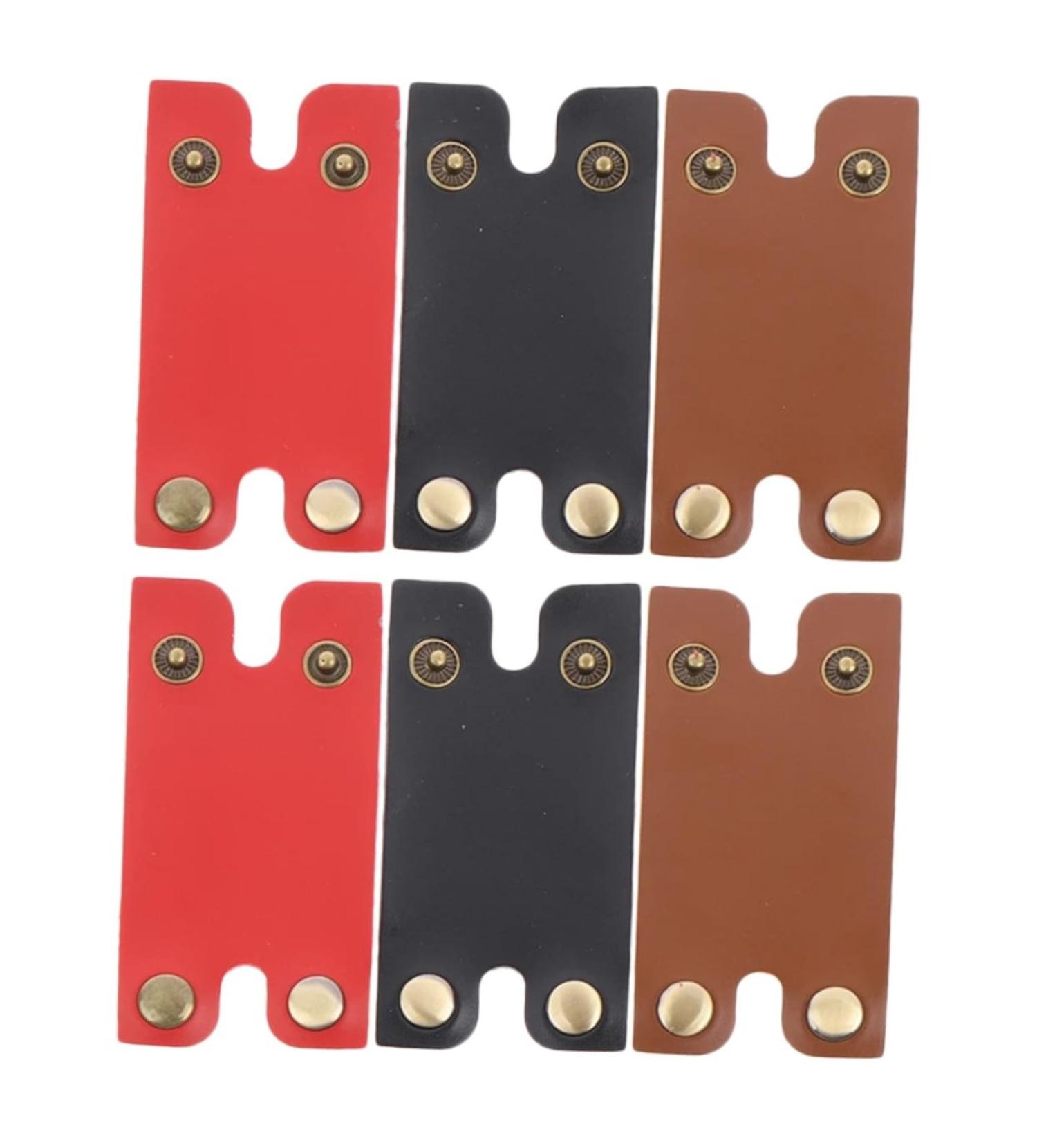 Angoily 6-Pack Razor Parts & Leather Storage Case for Old-Fashioned Shaving | International Shipping - Buy Online on GoSupps.com