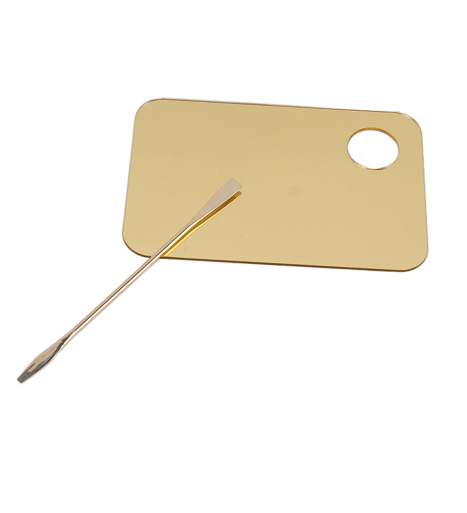 Makeup Mixing Palette Mixing Palette Mess Blending Gold for Cosmetics - Buy Online on GoSupps.com