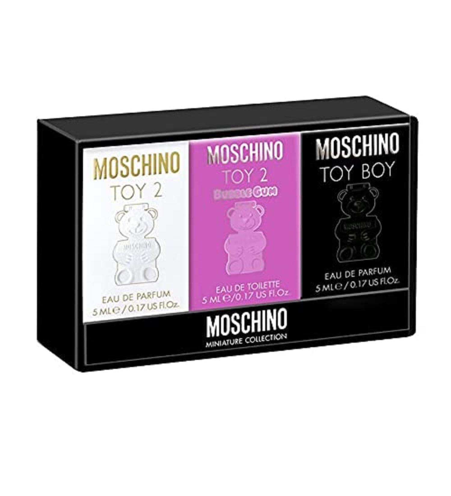 Moschino Toy Mini Trio Set: 3 Must-Have Fragrances in One Chic Collection - Buy Online on GoSupps.com