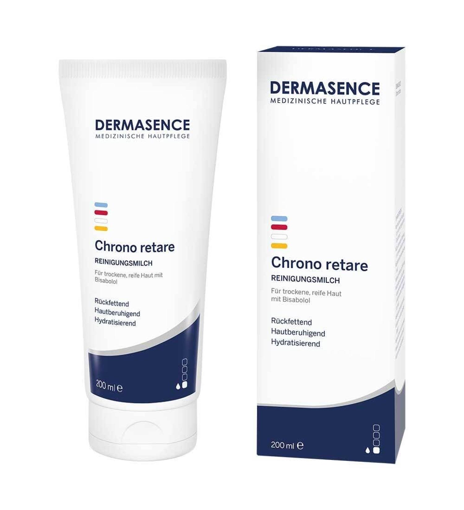 DERMASENCE DERMASENCE Chrono-Retare Cleansing Milk - Facial cleansing for dry and mature skin - 200 ml