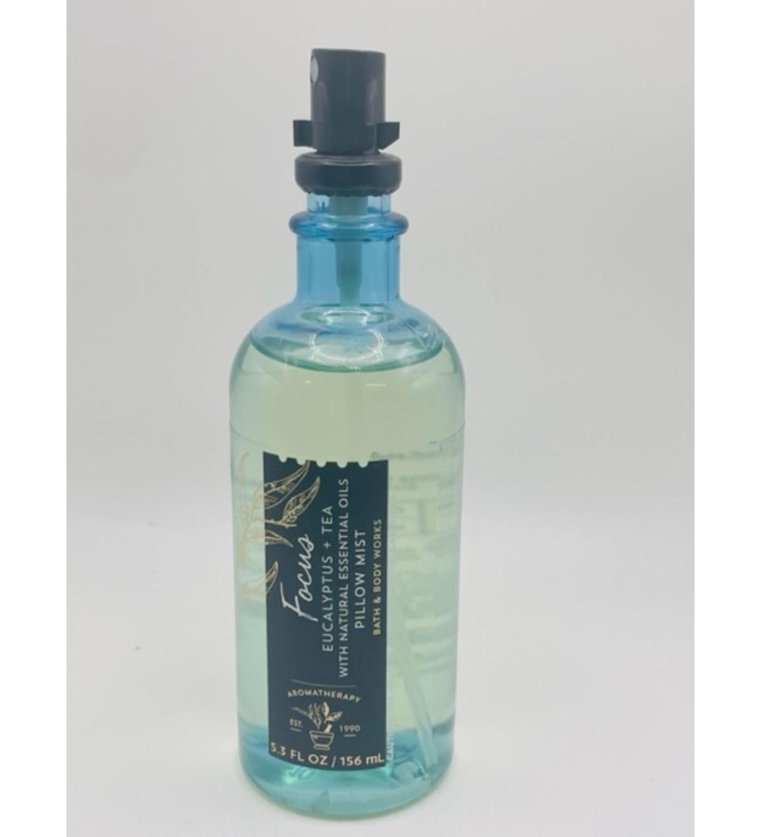Focus Eucalyptus Tea All Over Body Mist 5.3 Ounce Pillow Linen Spray
