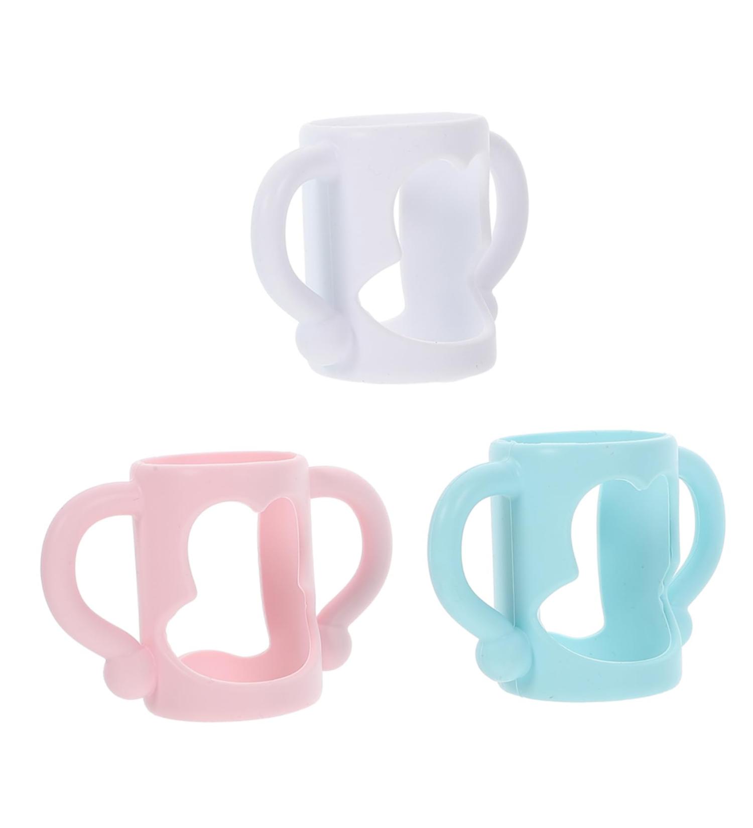 Abaodam 3 pcs Soft Handle Soft Bottle Handle for Multifunction Feeding Bottles Handle for Bottle Feeding Bottles Handle for - Buy Online on GoSupps.com