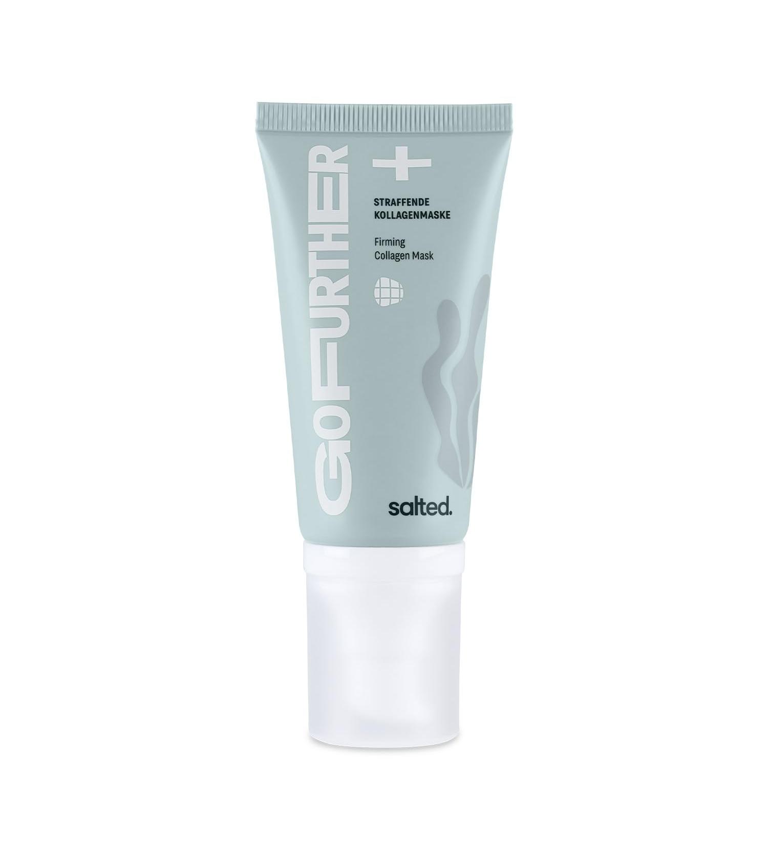salted. Masque raffermissant au collag ne | 50 ml | Lisse et raffermit la peau instantan ment | Hydrate intens ment | Vegan avec collag ne d'acacia v g tal | Convient tous les types de peau