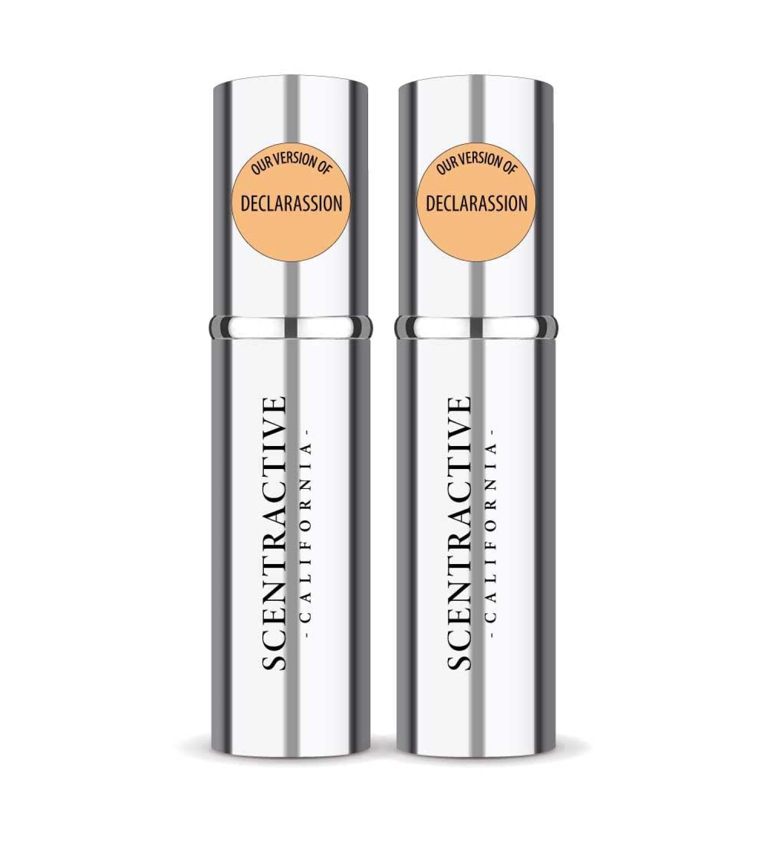 CA Perfume Impression of Declarassion For Men Replica Version Fragrance Dupes Concentrated Long Lasting Eau de Parfum Spray Refillable Atomizer Bottle 0.17 Fl Oz/5ml-X2 CRTR DECLARASSION IMPRESSION 0.34 Fl Oz (Pack of 1) - Buy Online on GoSupps.com