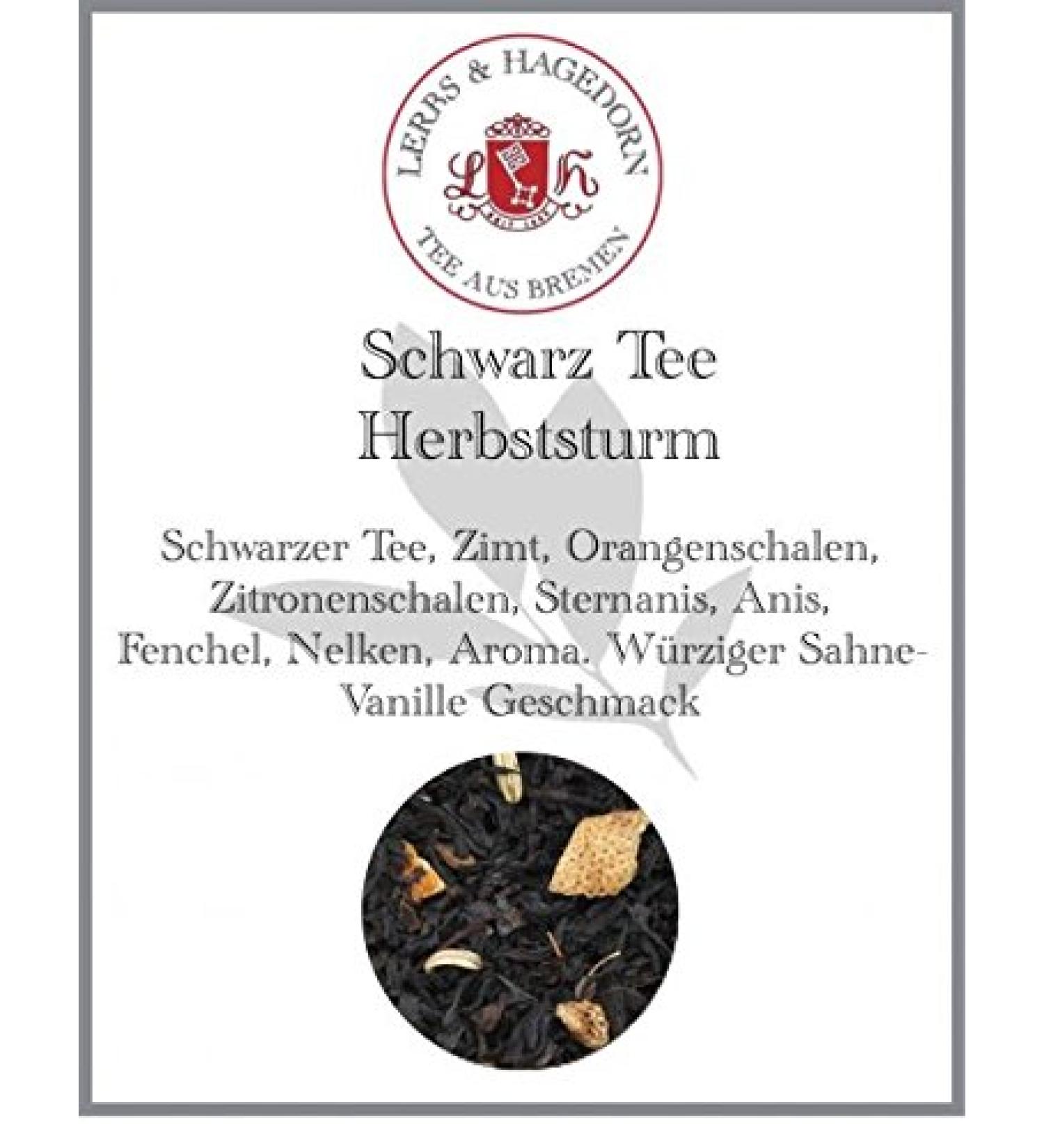  Lerbs & Hagedorn Autumn Storm Black Tea 1kg - Buy Online on GoSupps.com