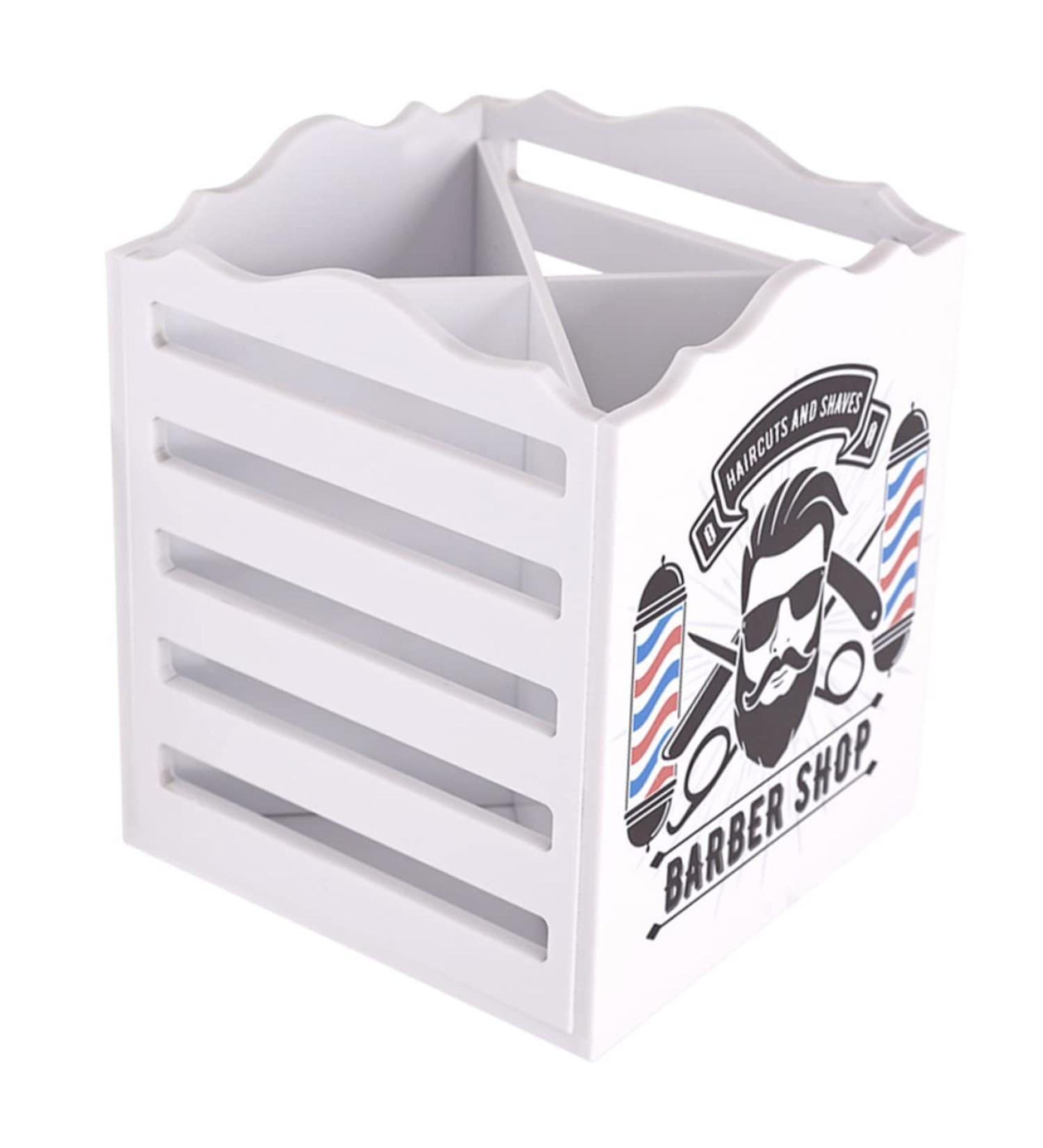 Mikinona Scissors Storage Box Barbershop Comb Rack Hairdressing Tool Organizer Shear Organizer Desktop Scissors Holder Hairdressing Scissor Holder Hairstyling Tool Organizer Shear Holder - Buy Online on GoSupps.com