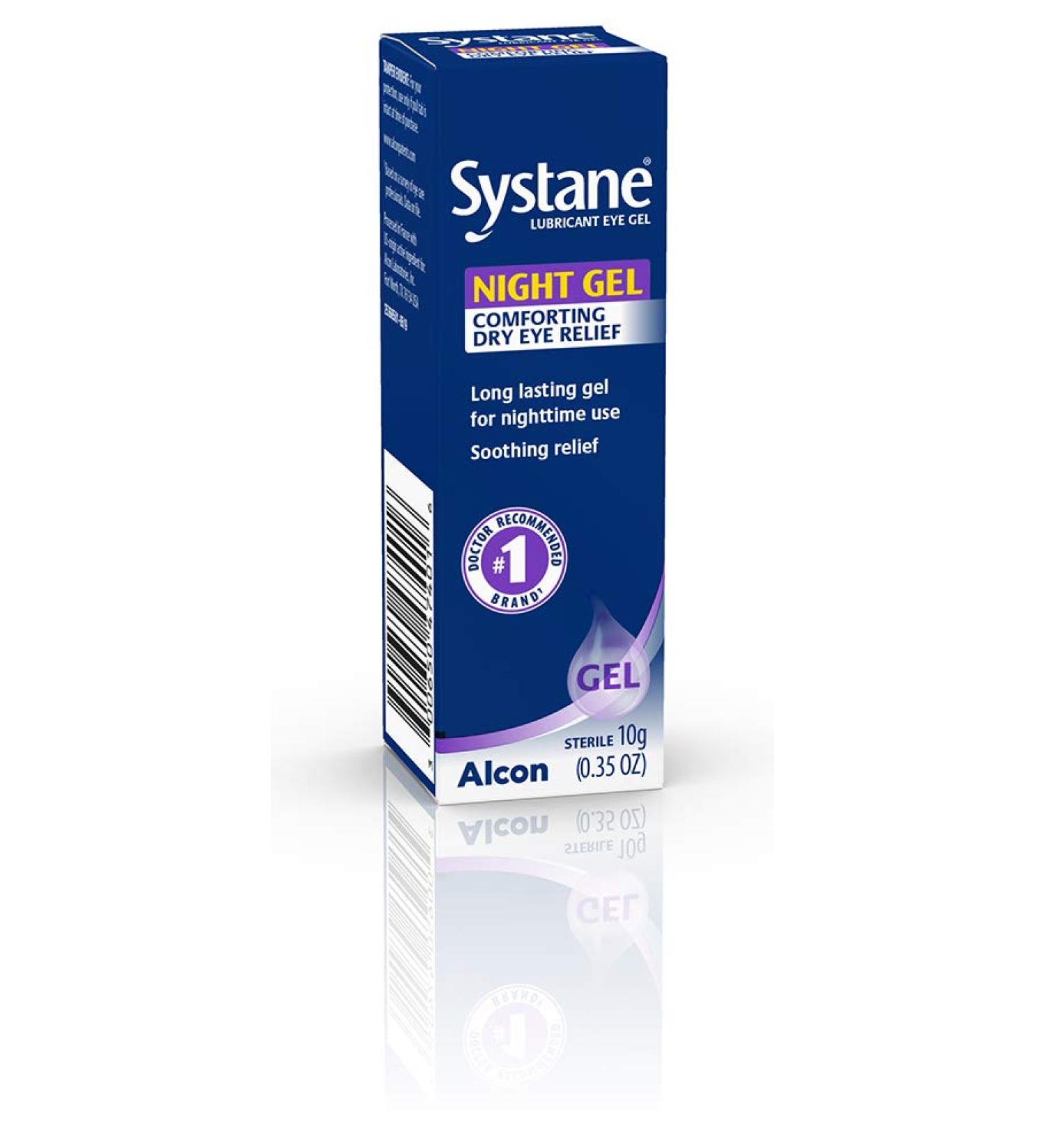 Systane Lubricant Eye Gel Nighttime 0.35 fl oz - Pack of 1 - Buy Online on GoSupps.com
