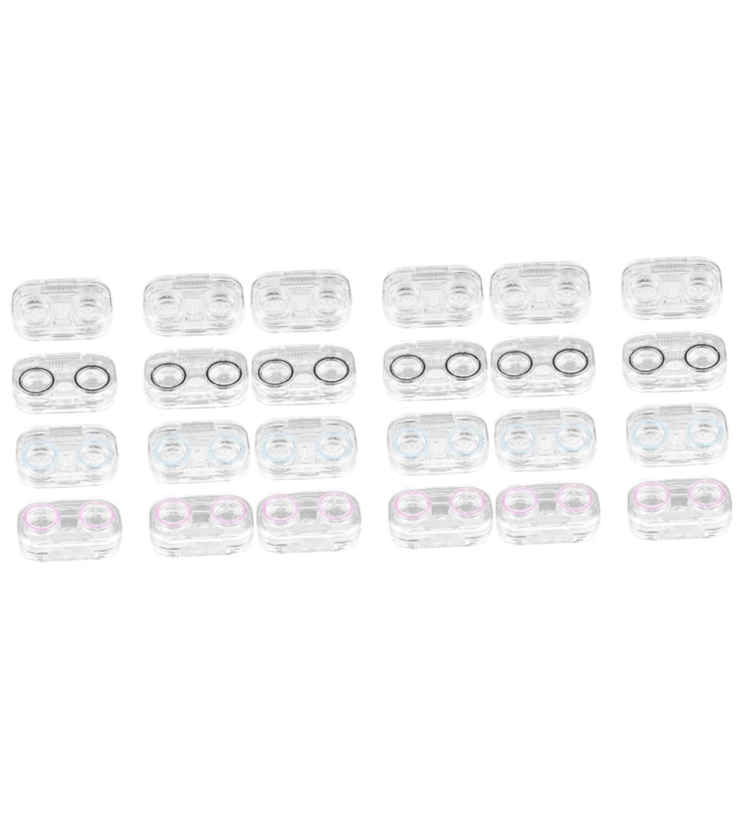 PartyKindom 8pcs Glasses Case Storage Box - Colored Plastic Durable & Stylish - Perfect for Organization - Buy Online on GoSupps.com