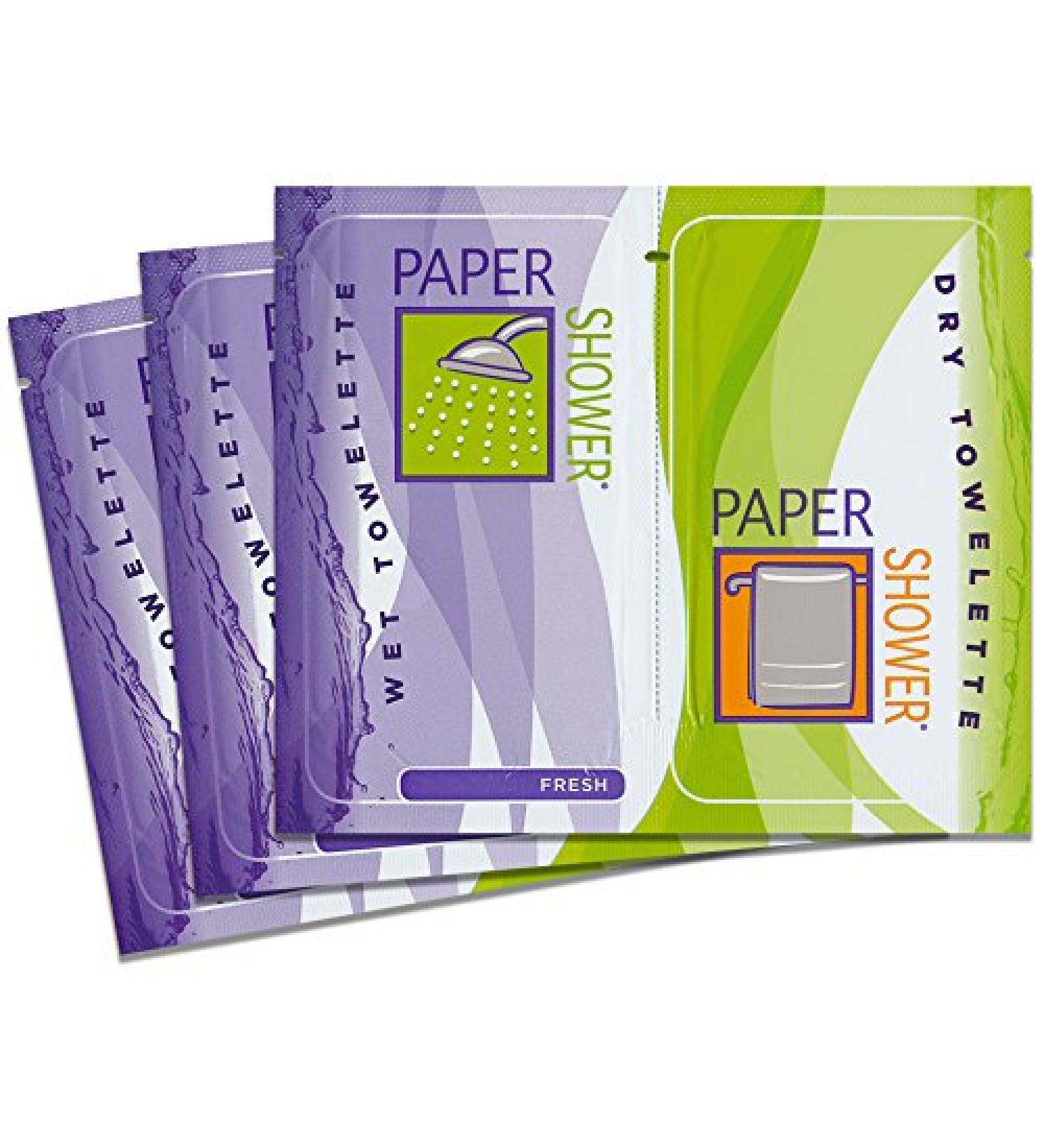 Paper Shower-Fresh 48 Body Wipes-A Wet And Dry Towel
