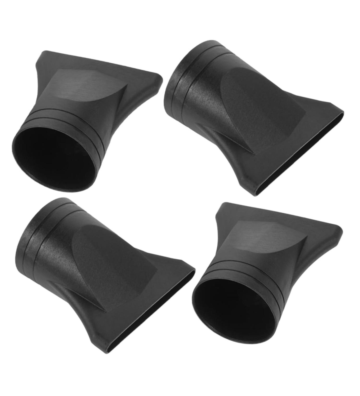 Outanaya 4pcs Hair Dryer Accessories Hair Dryer Attachment Narrow Concentrator Attachment Black Plastic - Buy Online on GoSupps.com