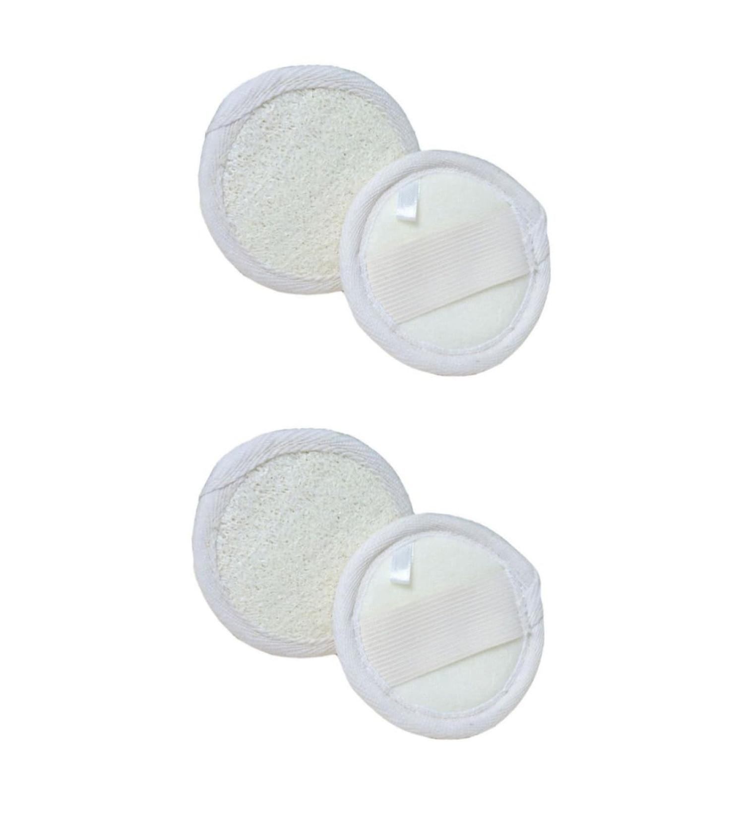 NOLITOY 10 Pcs Exfoliating Loofah Pads - Spa Quality Scrubber & Sponge for Smooth Skin | International Shipping Available - Buy Online on GoSupps.com