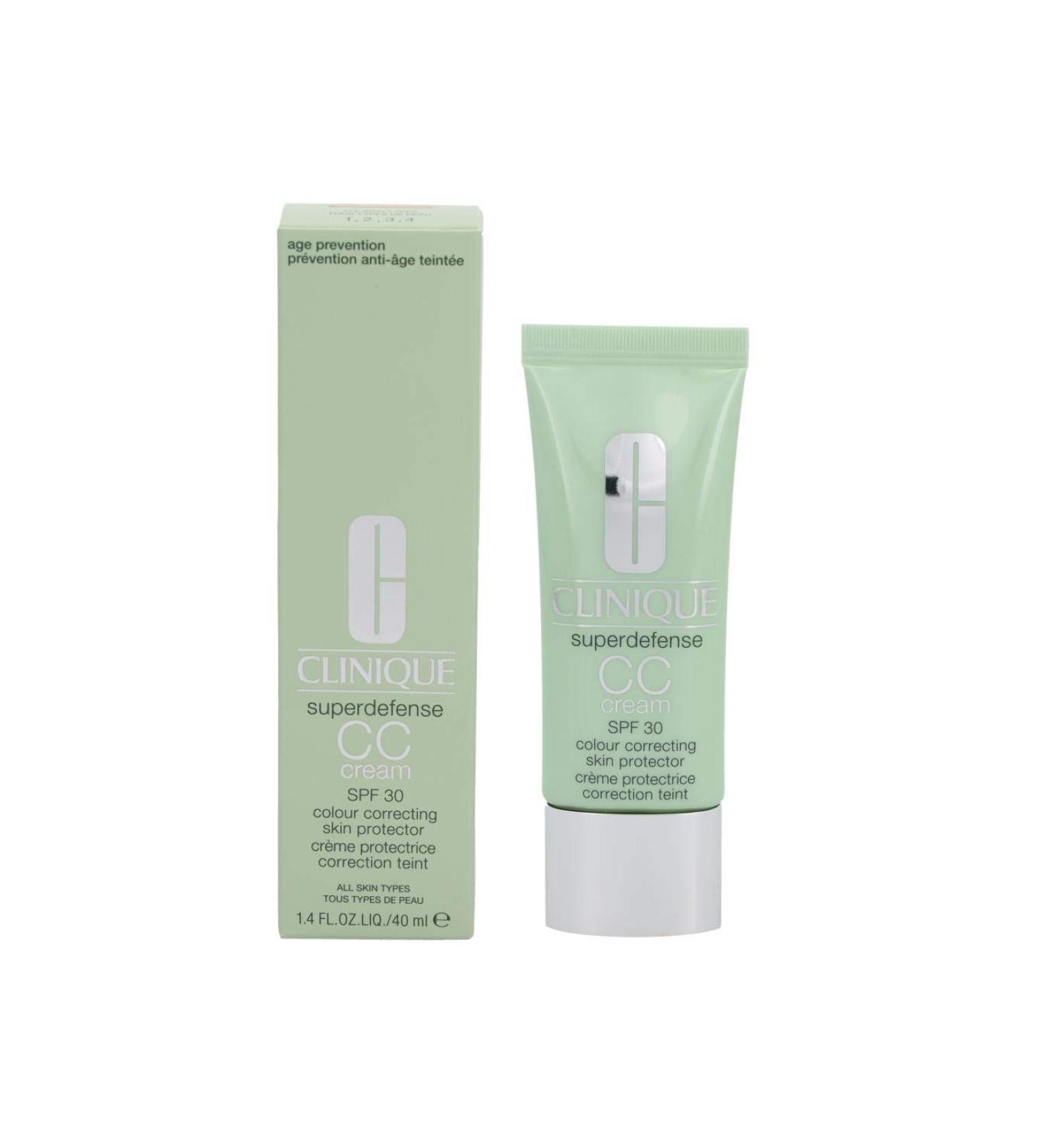 Superdefense CC Cream Medium 40ml - SPF 30 Protection | Anti-Aging Formula - Buy Online on GoSupps.com