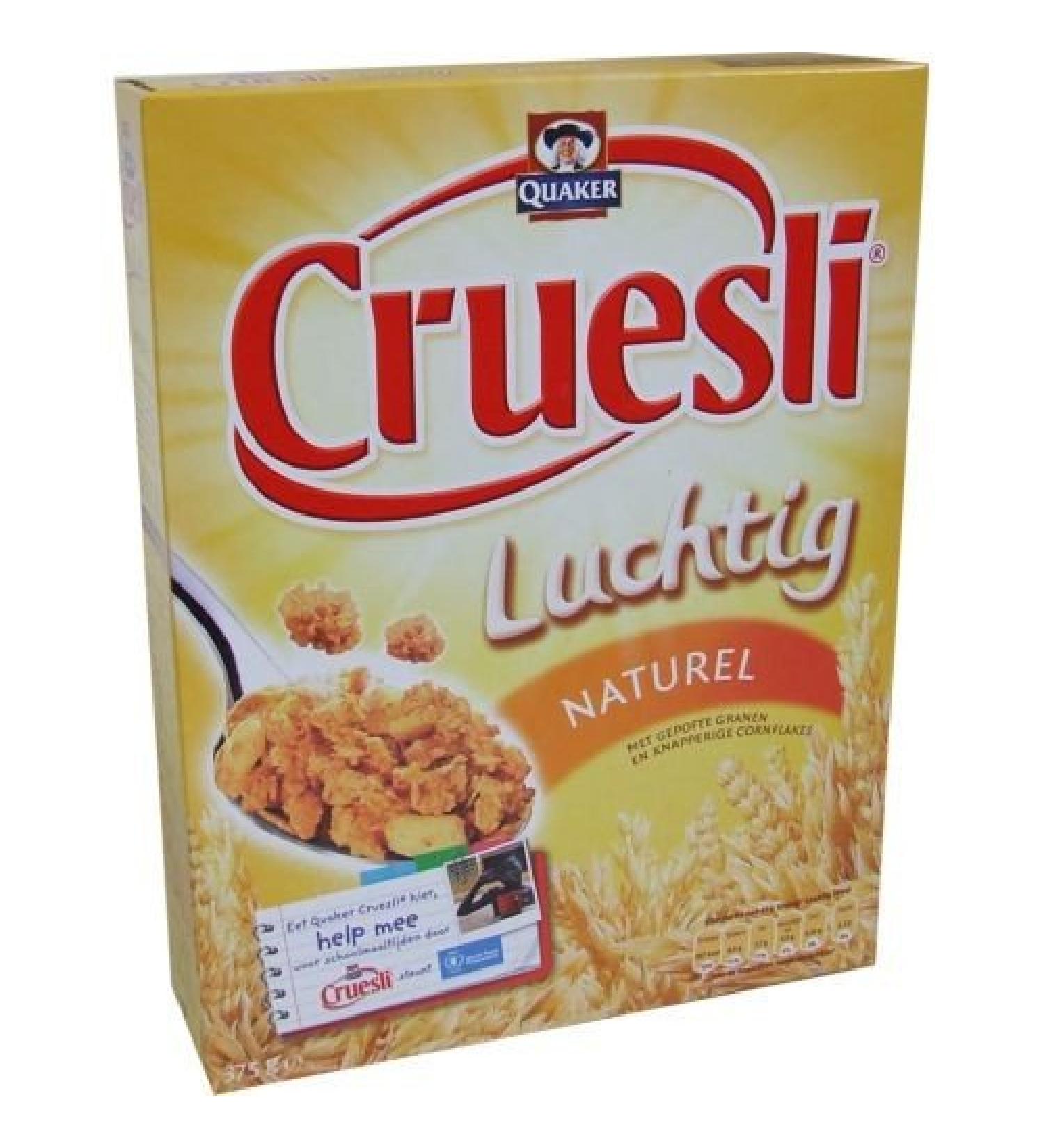 PepsiCo Quaker Cruesli M sli Natural 375 g
