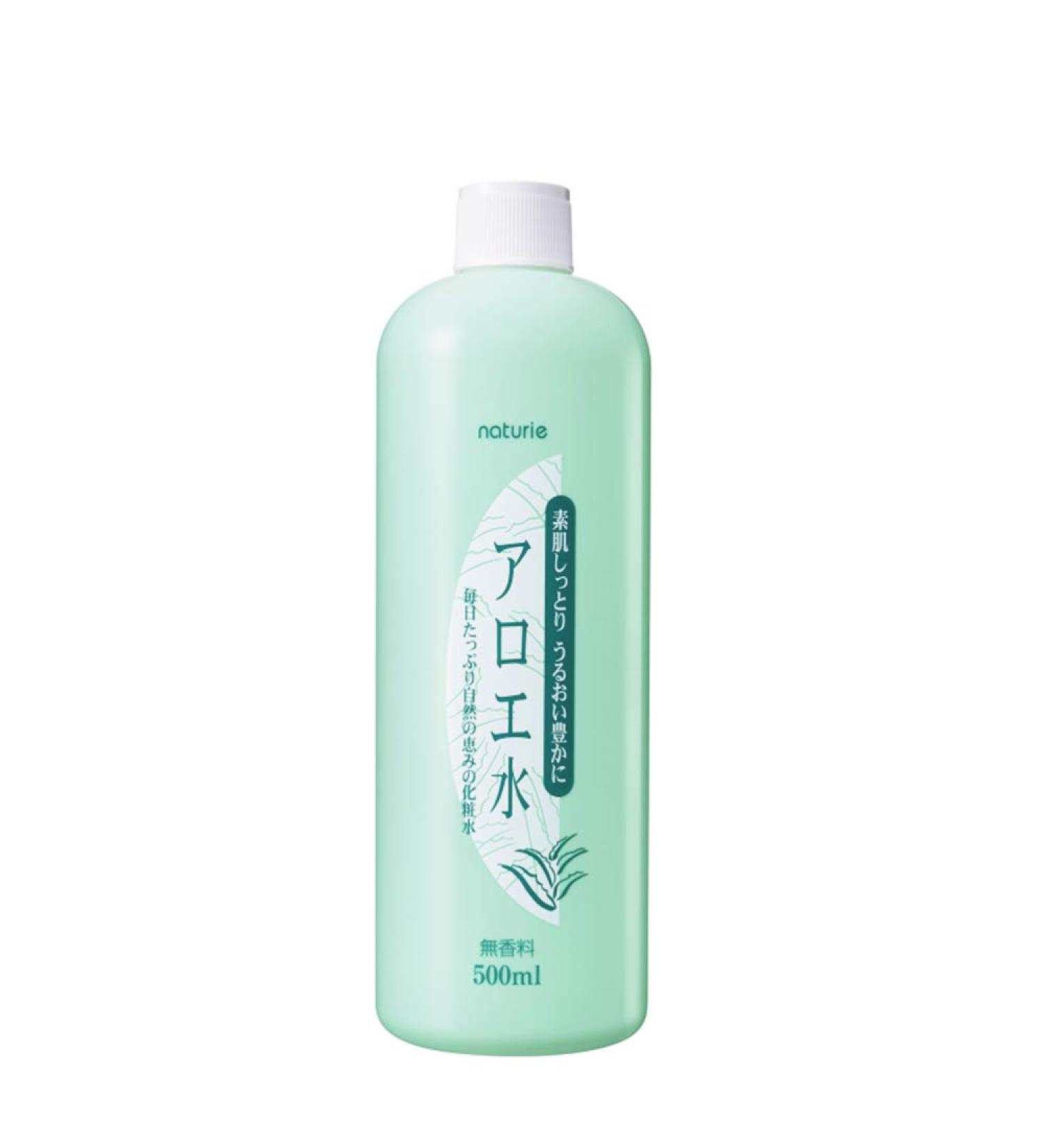 Naturie Skin Lotion Aloe - 500ml (Green Tea Set)