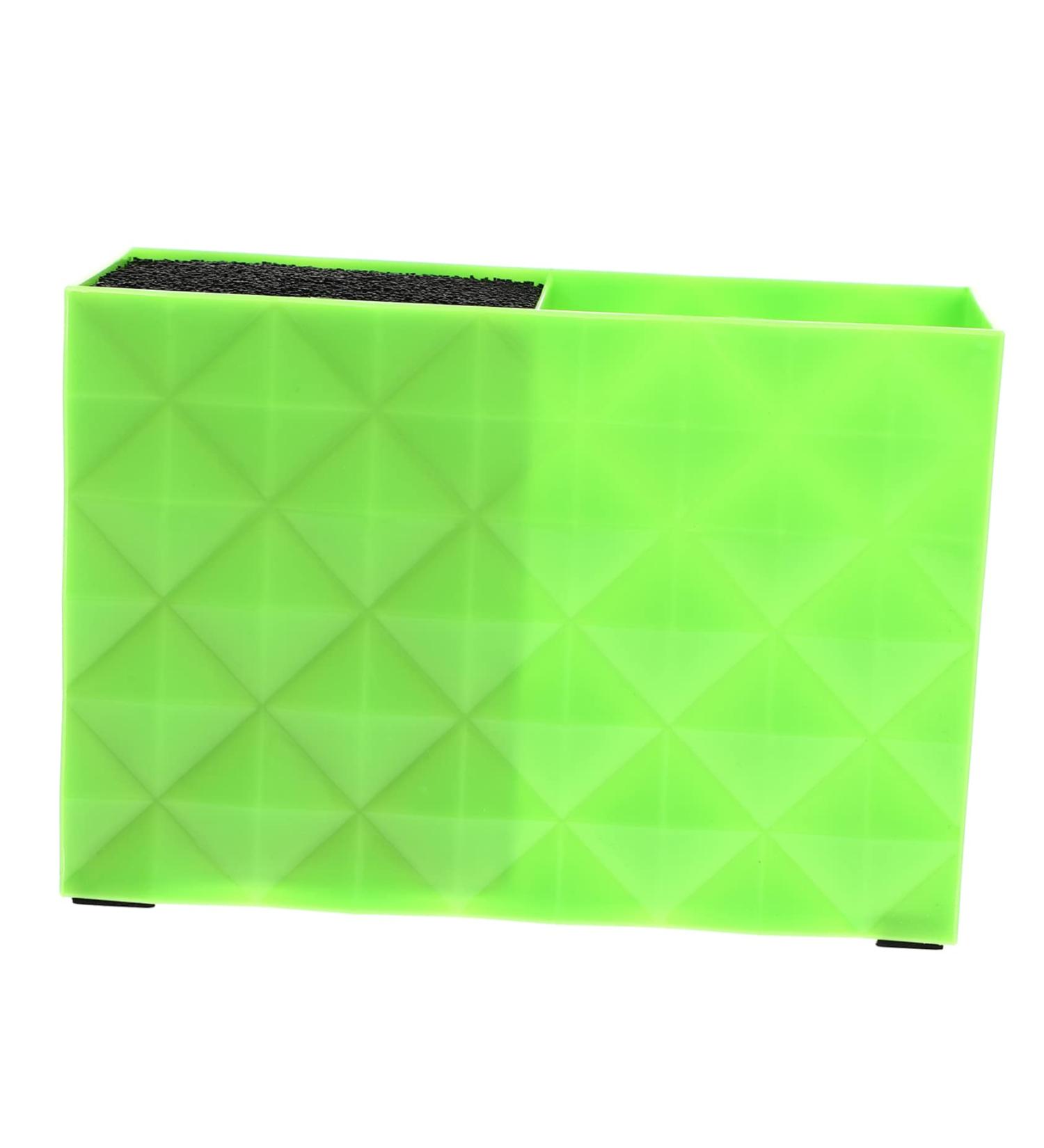 Frcolor Scissors Holder | Haircut Organizer & Salon Scissor Rack | Green Plastic 15.6x10.6cm for Hairdressing - Buy Online on GoSupps.com