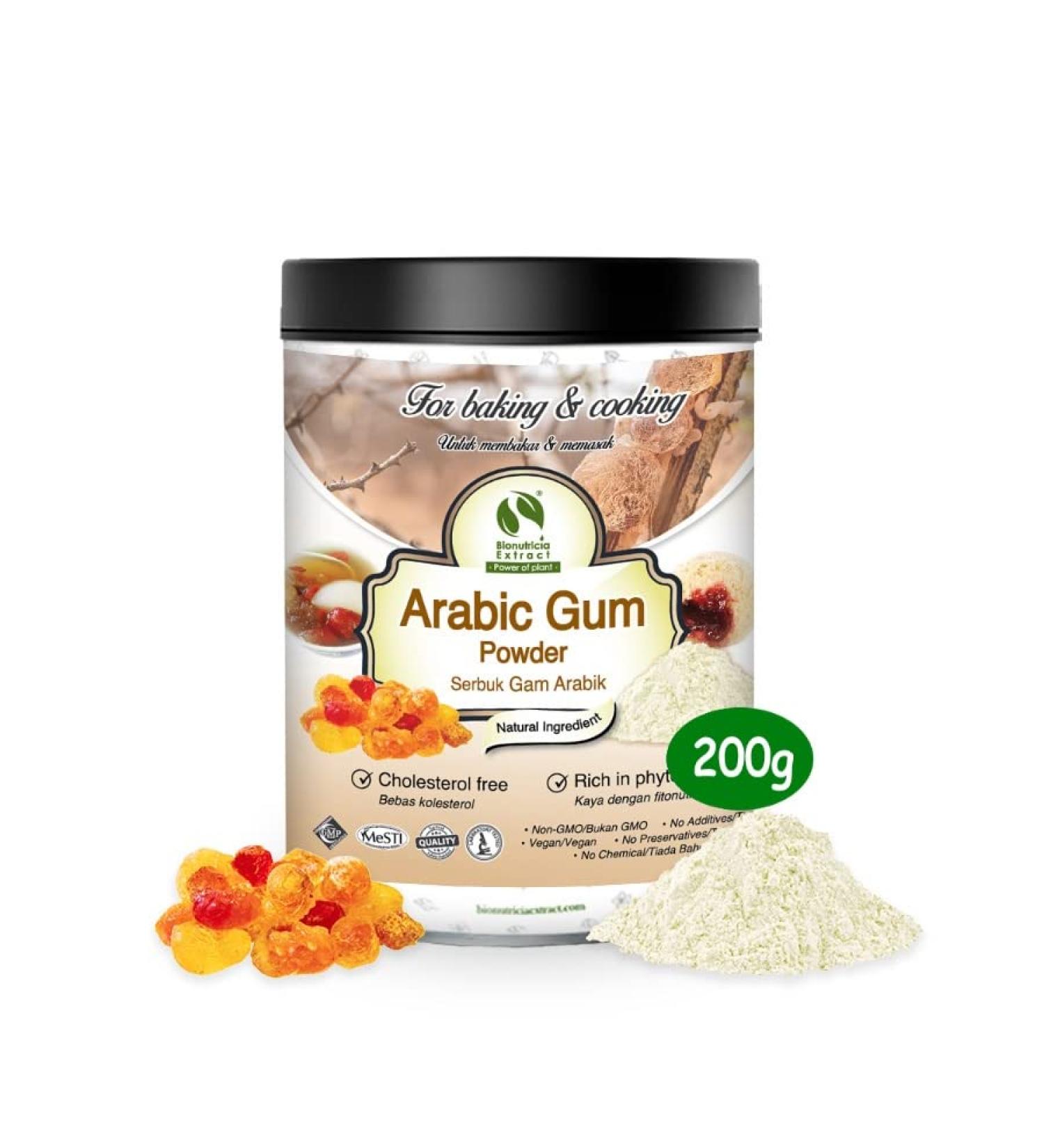 10x Arabic Gum Powder (200g / Can) - Buy Online on GoSupps.com