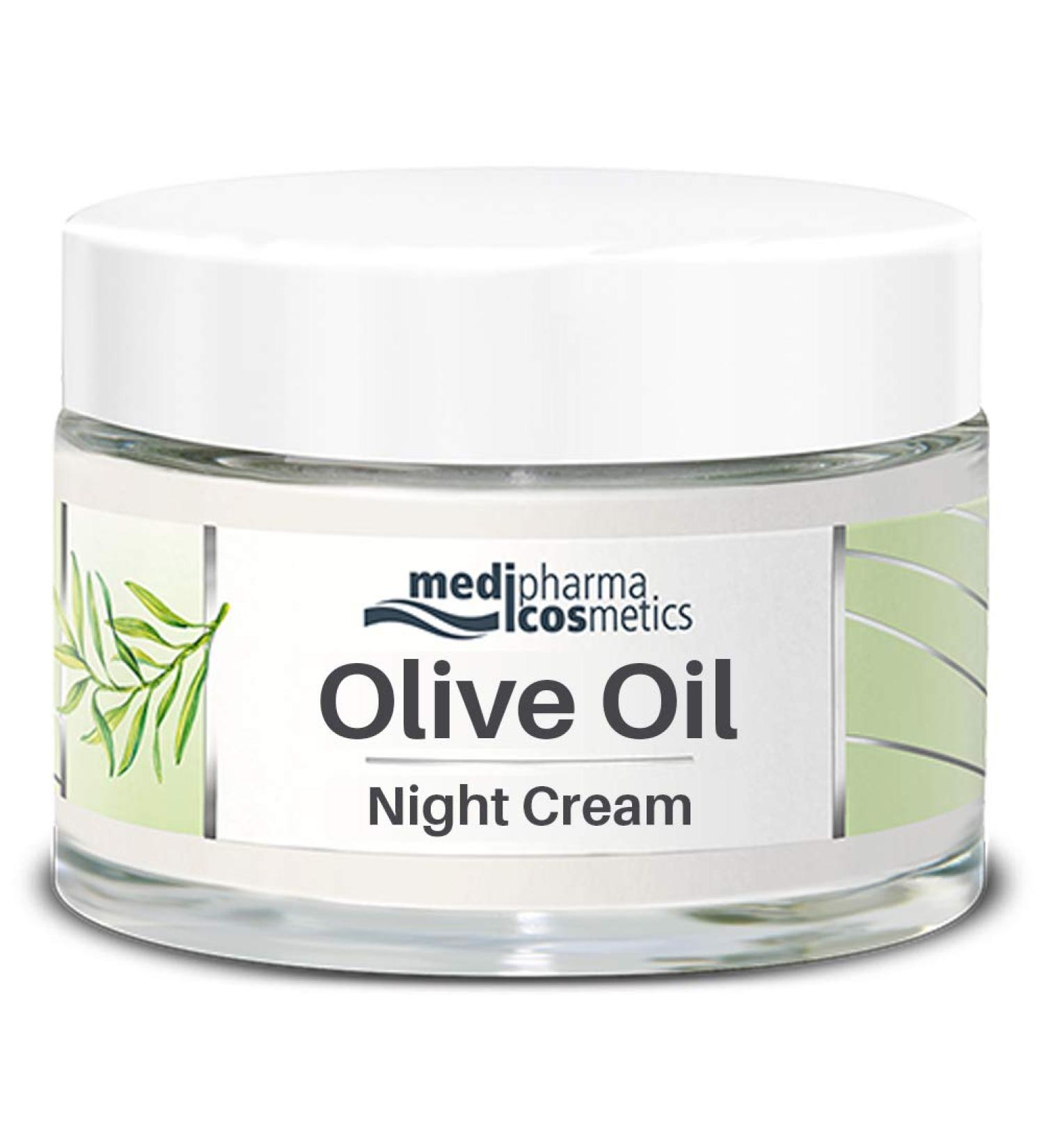 Medipharma Cosmetics Night Care Cream - Cold Pressed Daily Use Cream for Face Neck & Cleavage - Best for Dry to Very Dry Skin - 50 ml - Buy Online on GoSupps.com